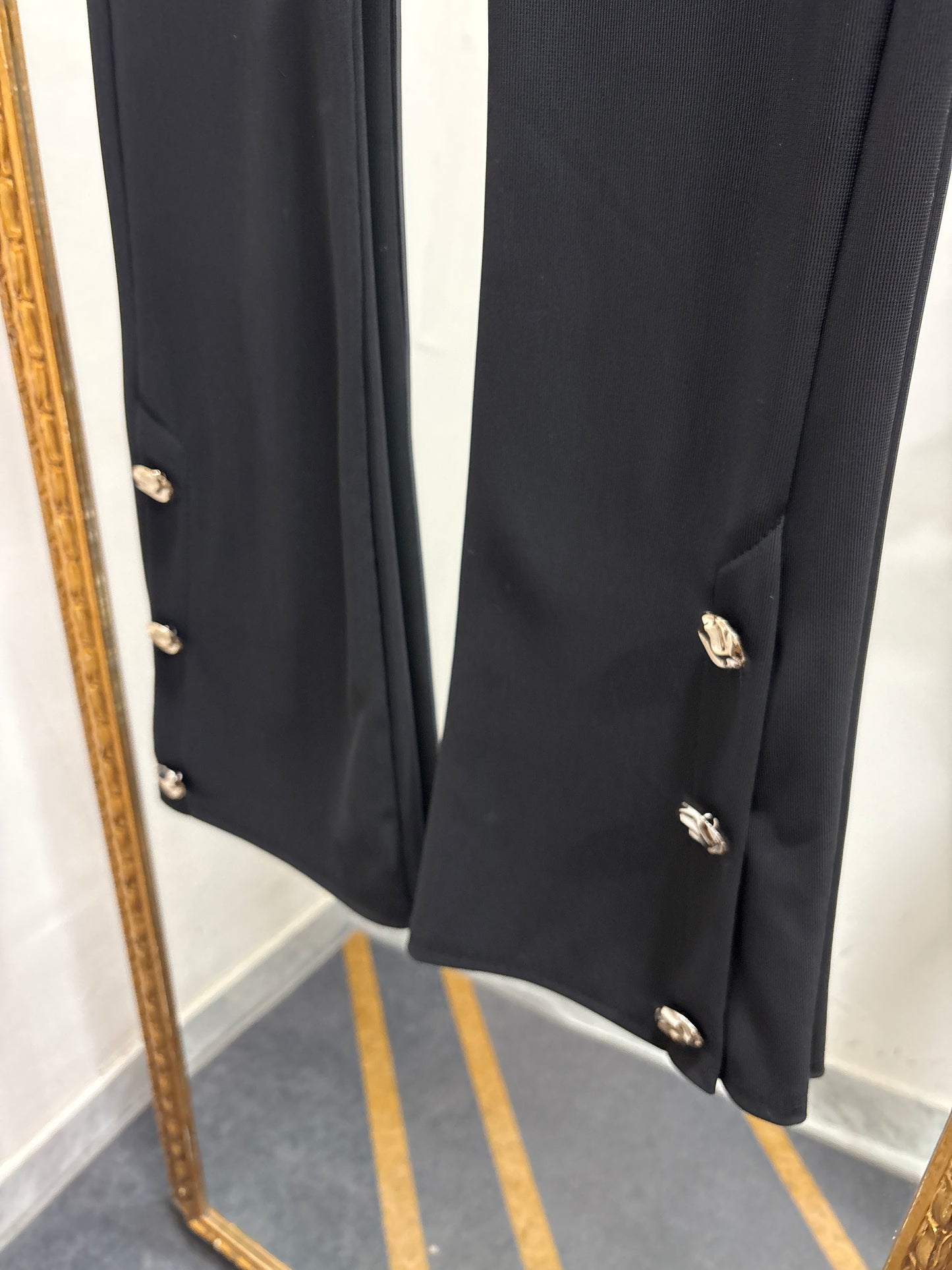 Fouson zampa micro costine bottoni 628