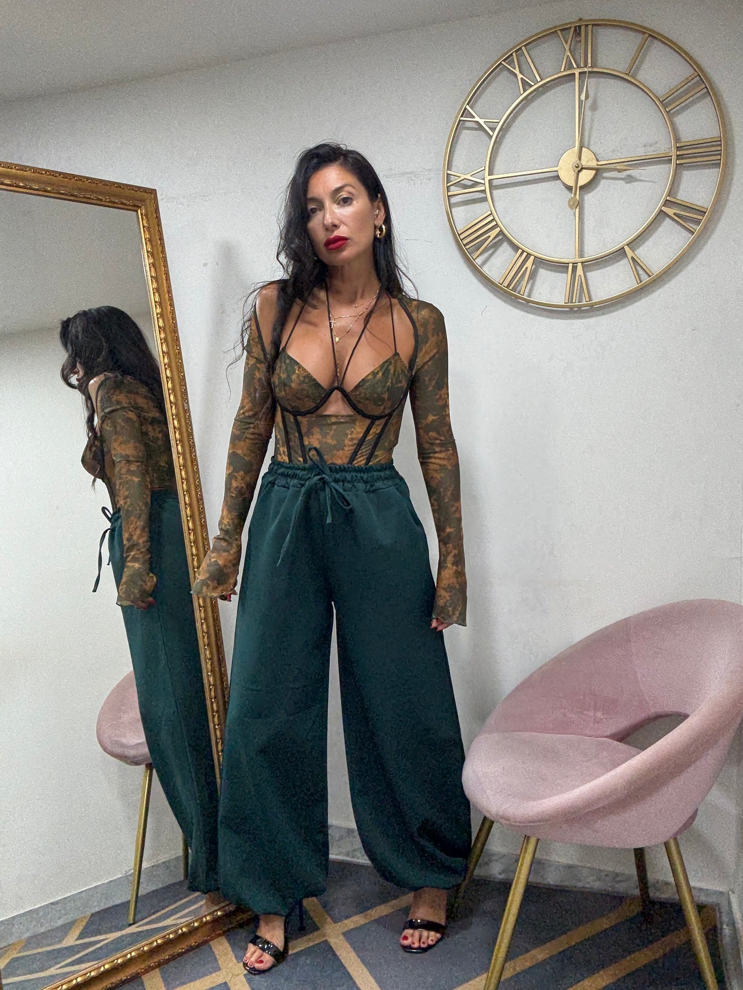 Pantalone aladino coulisse