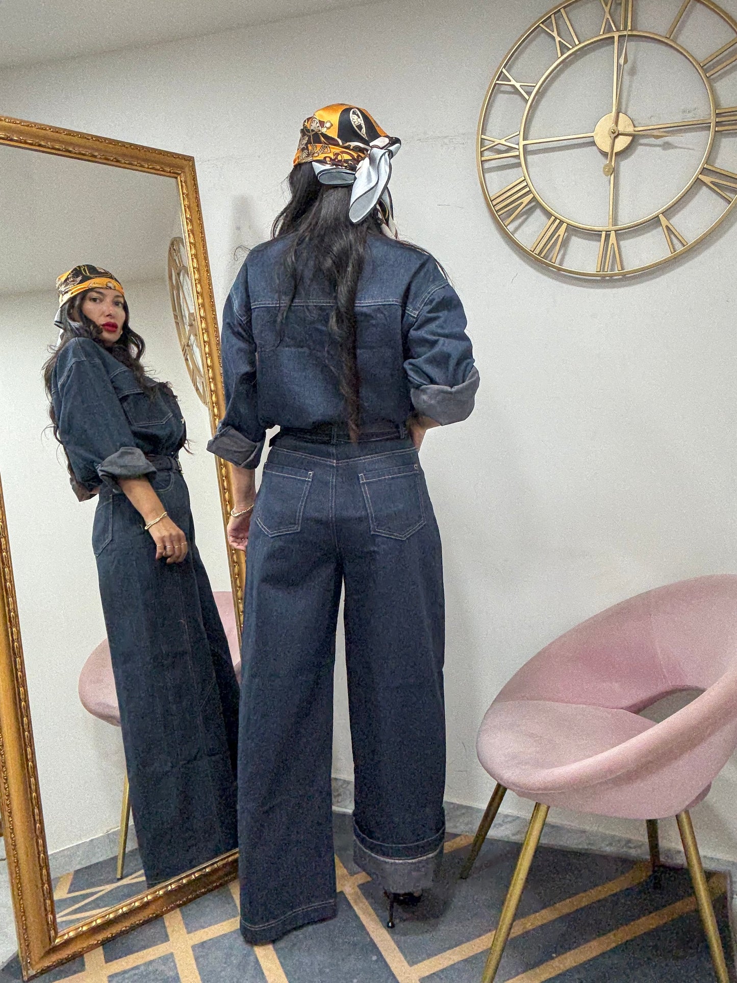 Coord Denim camicia 76-1