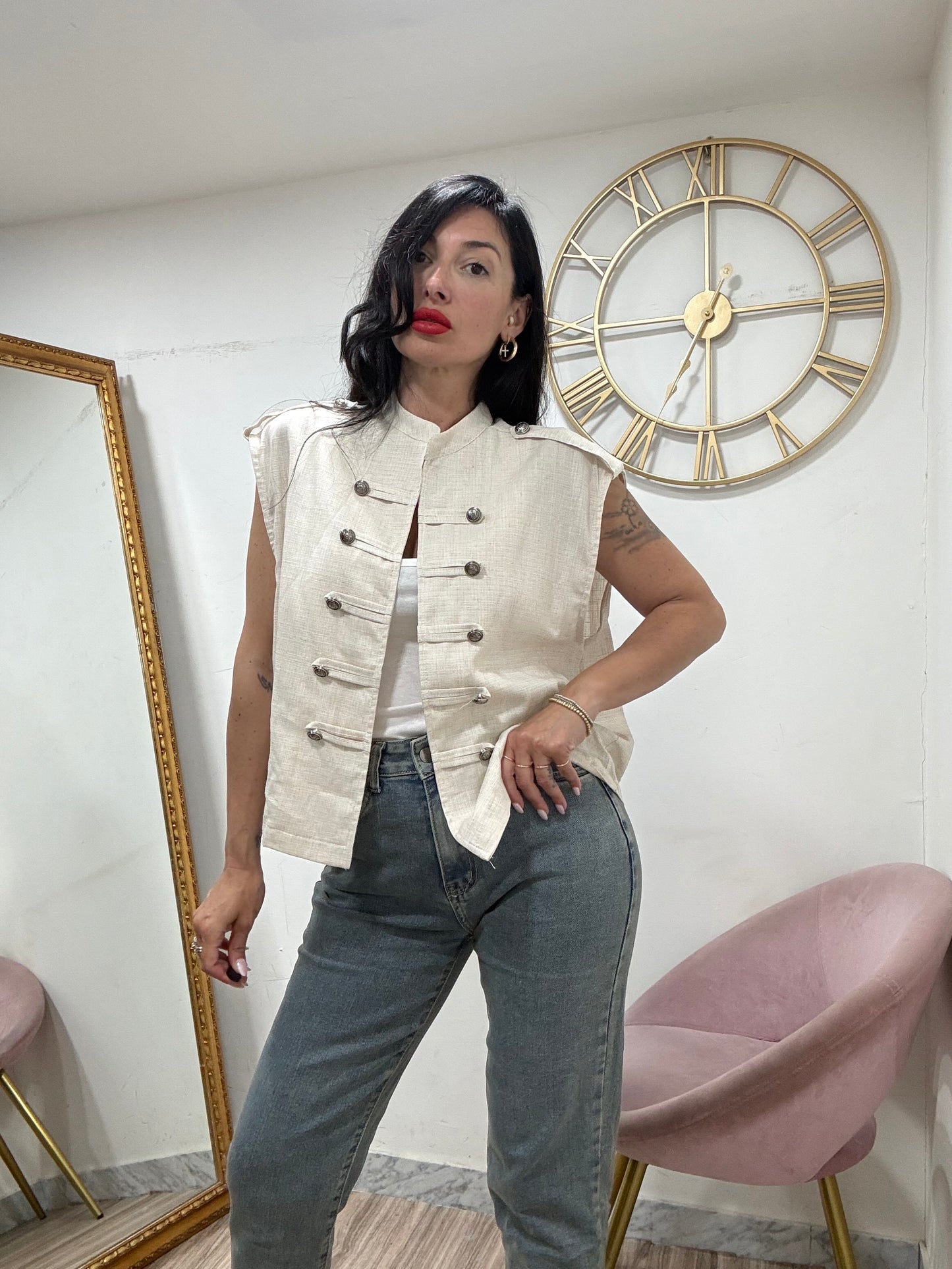 Gilet alamari 21096