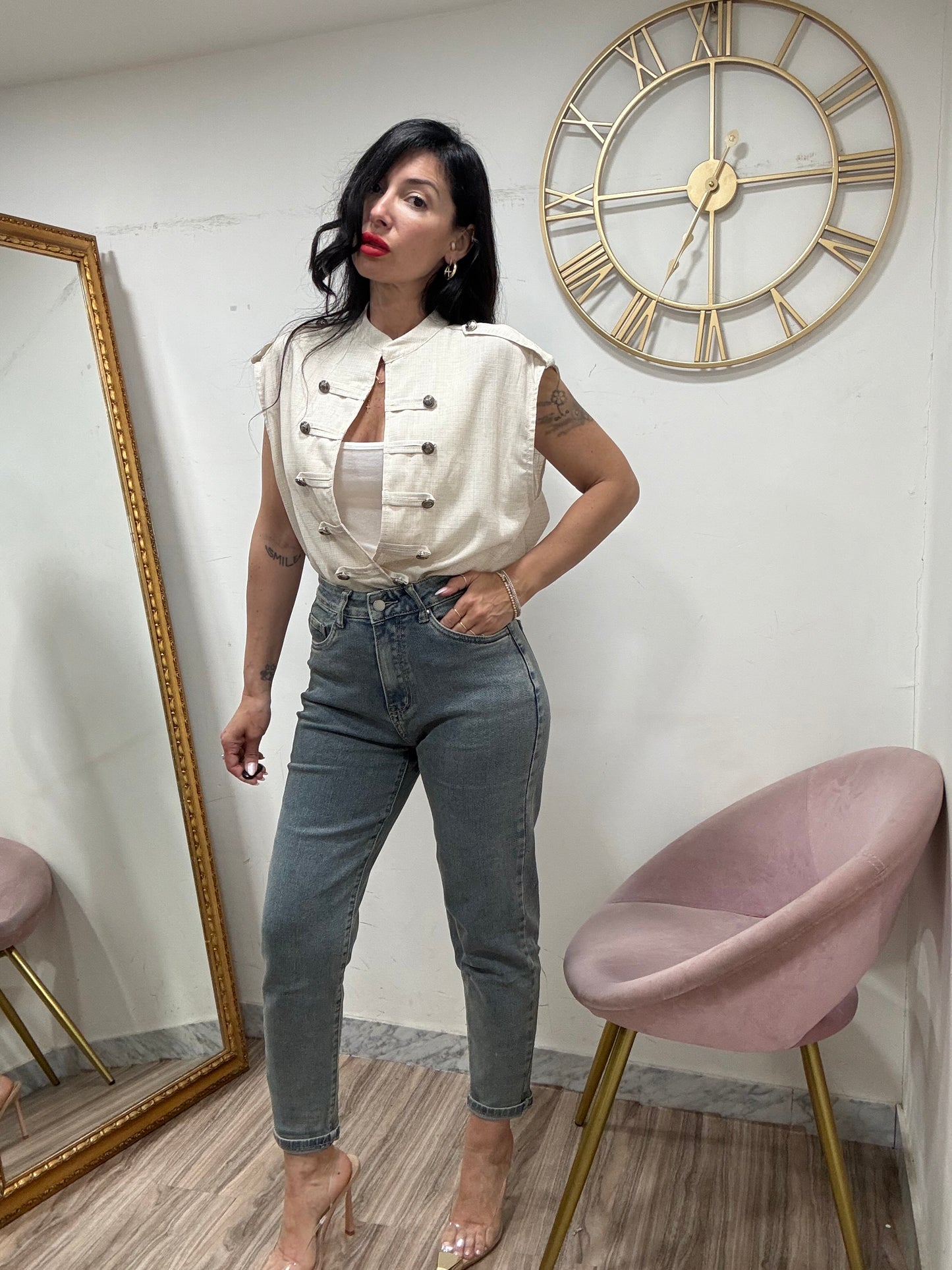 Gilet alamari 21096