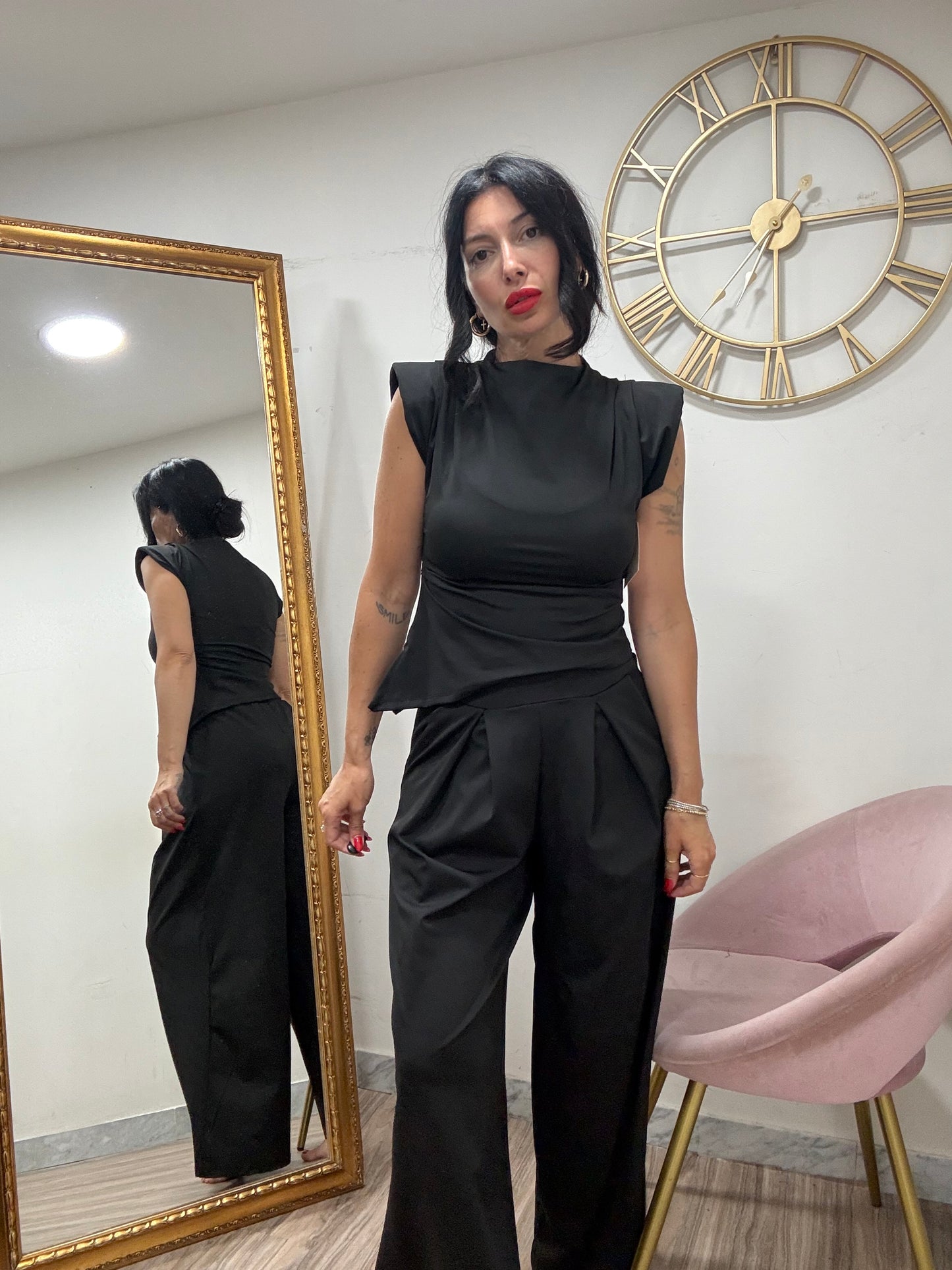 Coordinato canotta assimmetrica 22779
