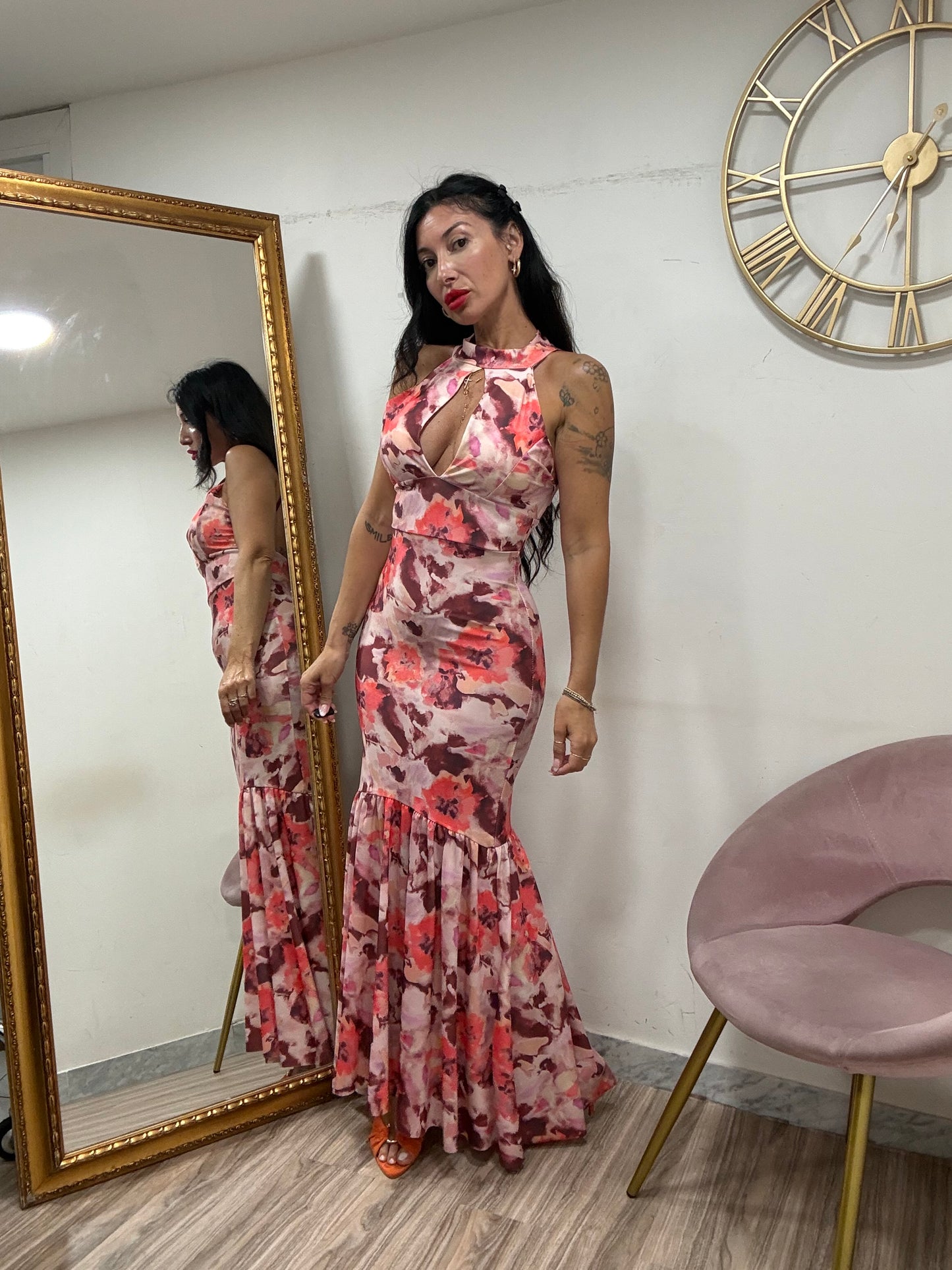 Dress fantasy balza collarino goccia 228171