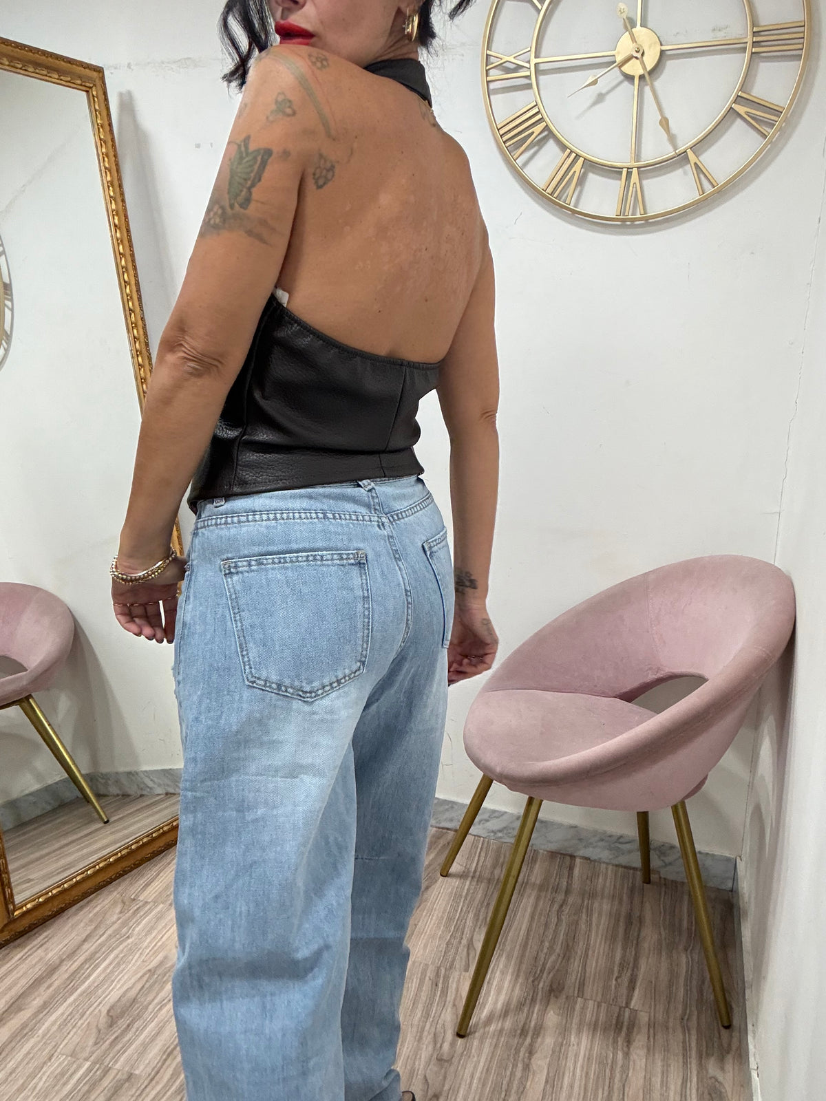Jeans chiaro balloon 1050