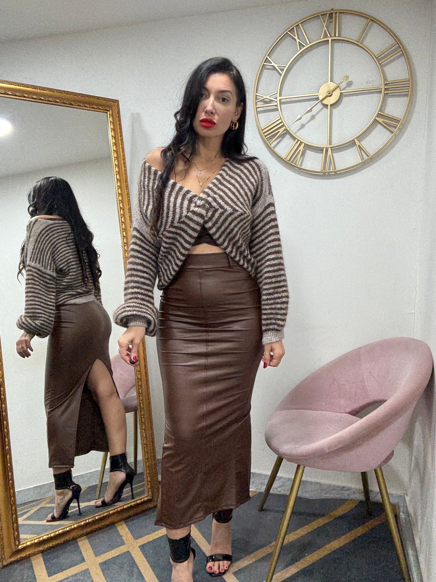 Tubino eco spacco retro