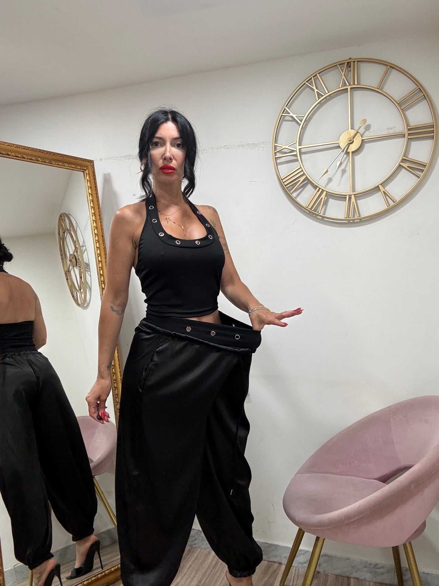 Coord borchie anelli 10075