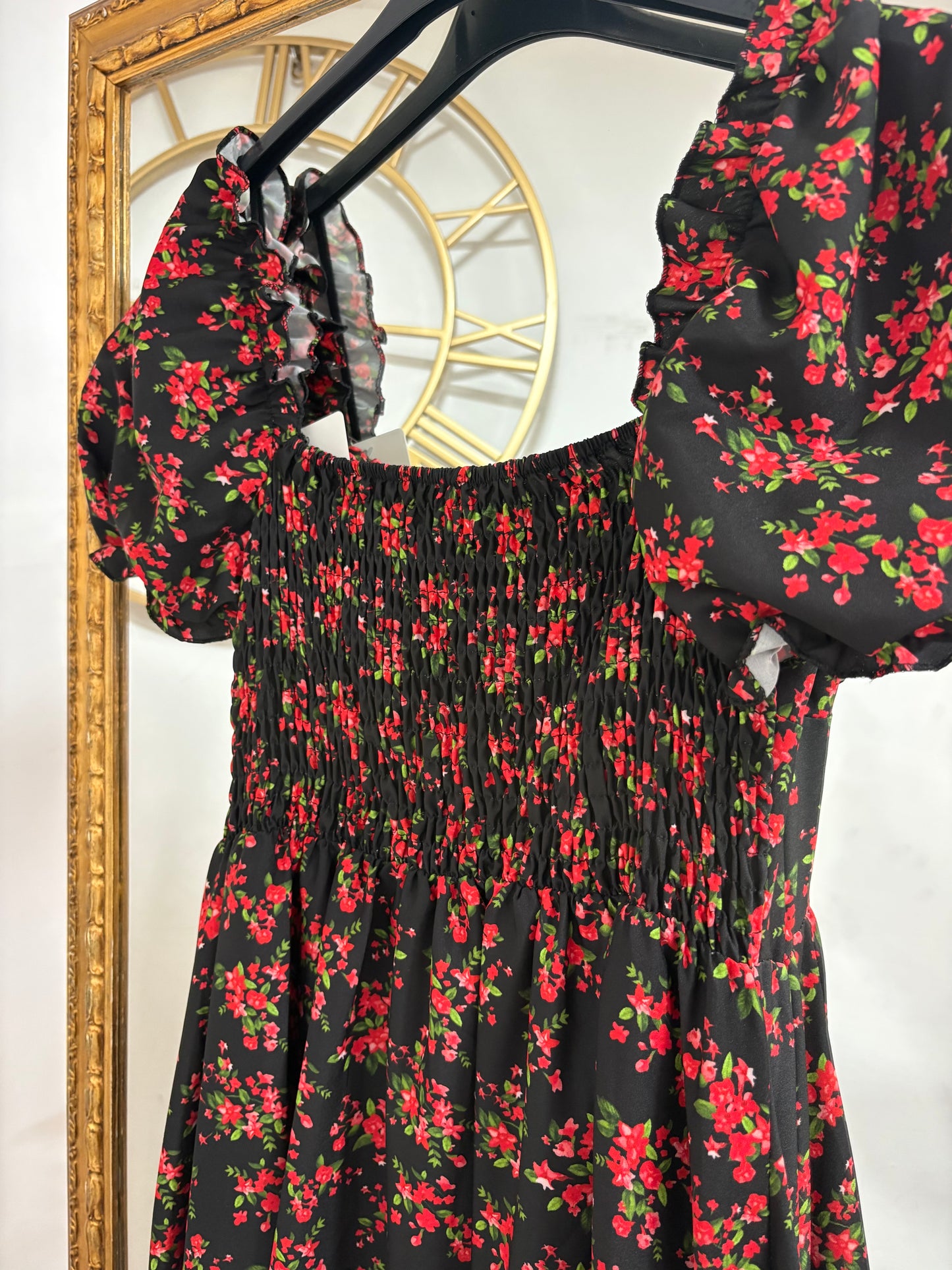 Dress lungo conchiglia 1/2 manica 42778