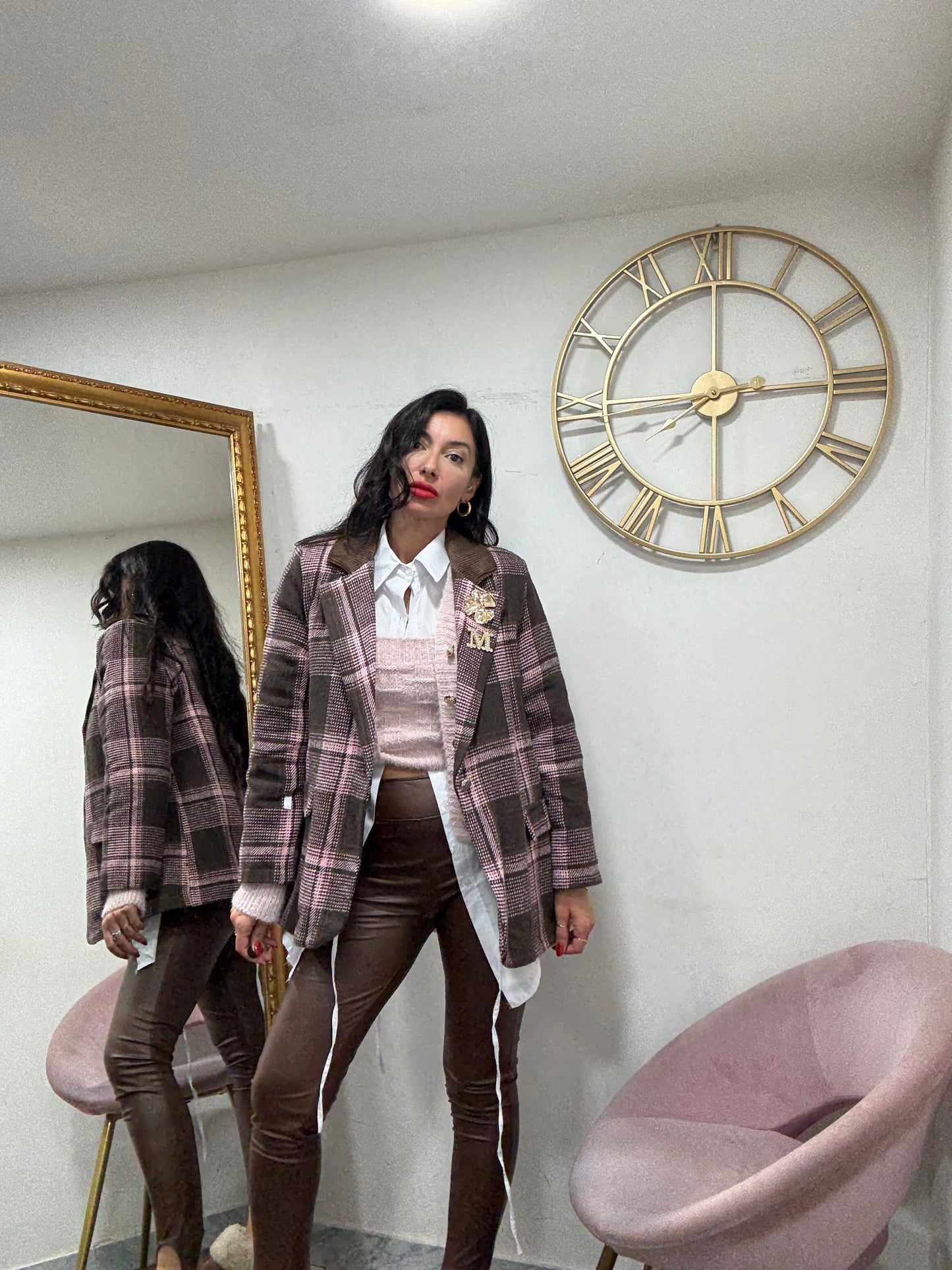 Giacca collo velluto 869