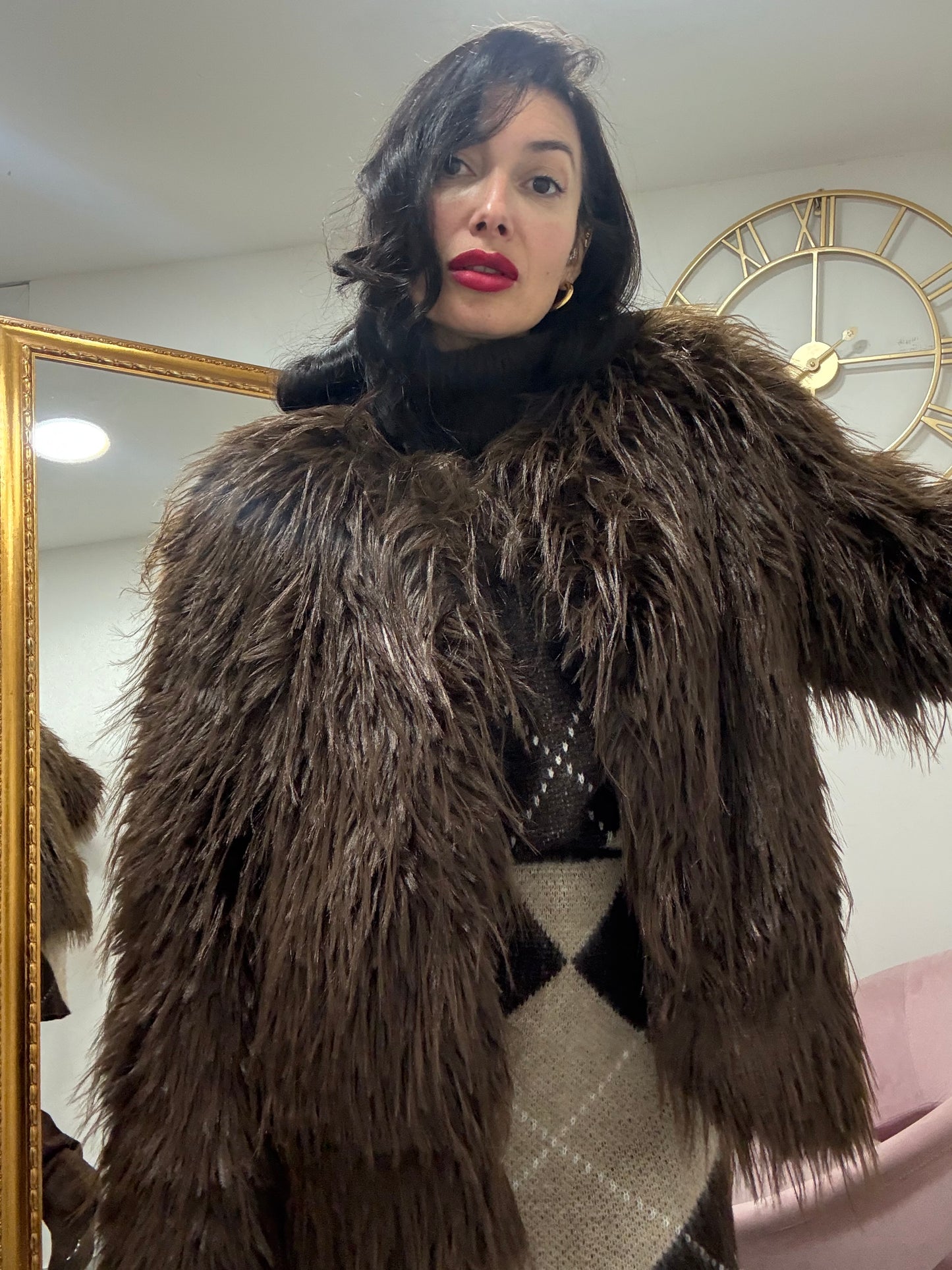 Ecofur Mongolia girocollo