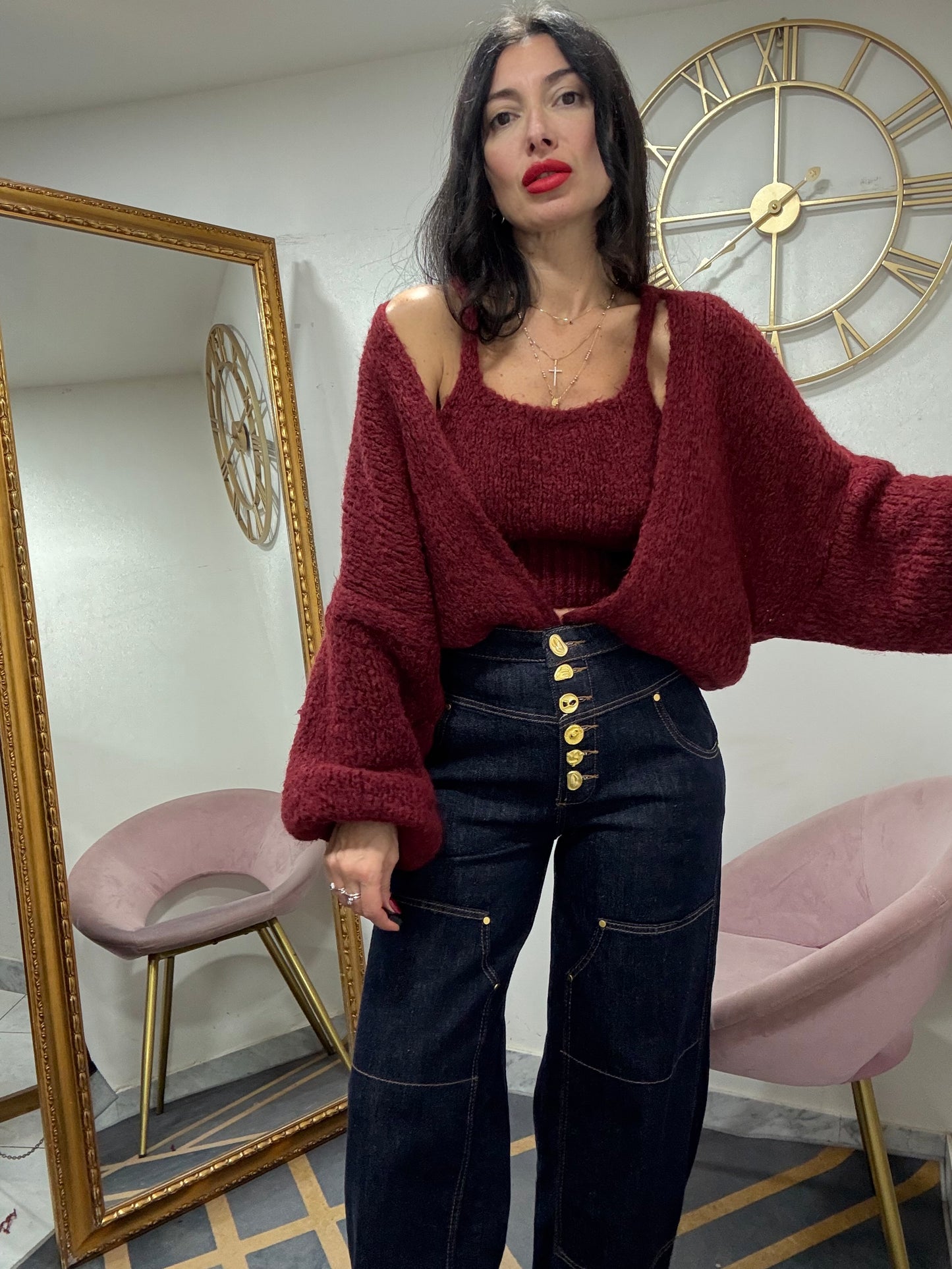 Twin set cardigan palloncino