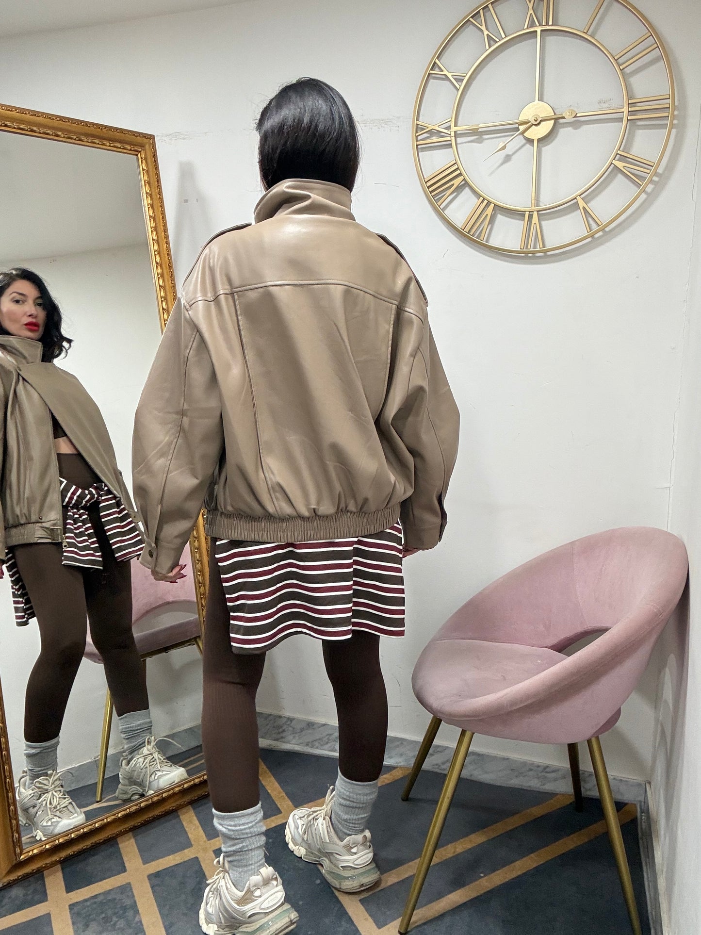 Bomber ecopelle 010