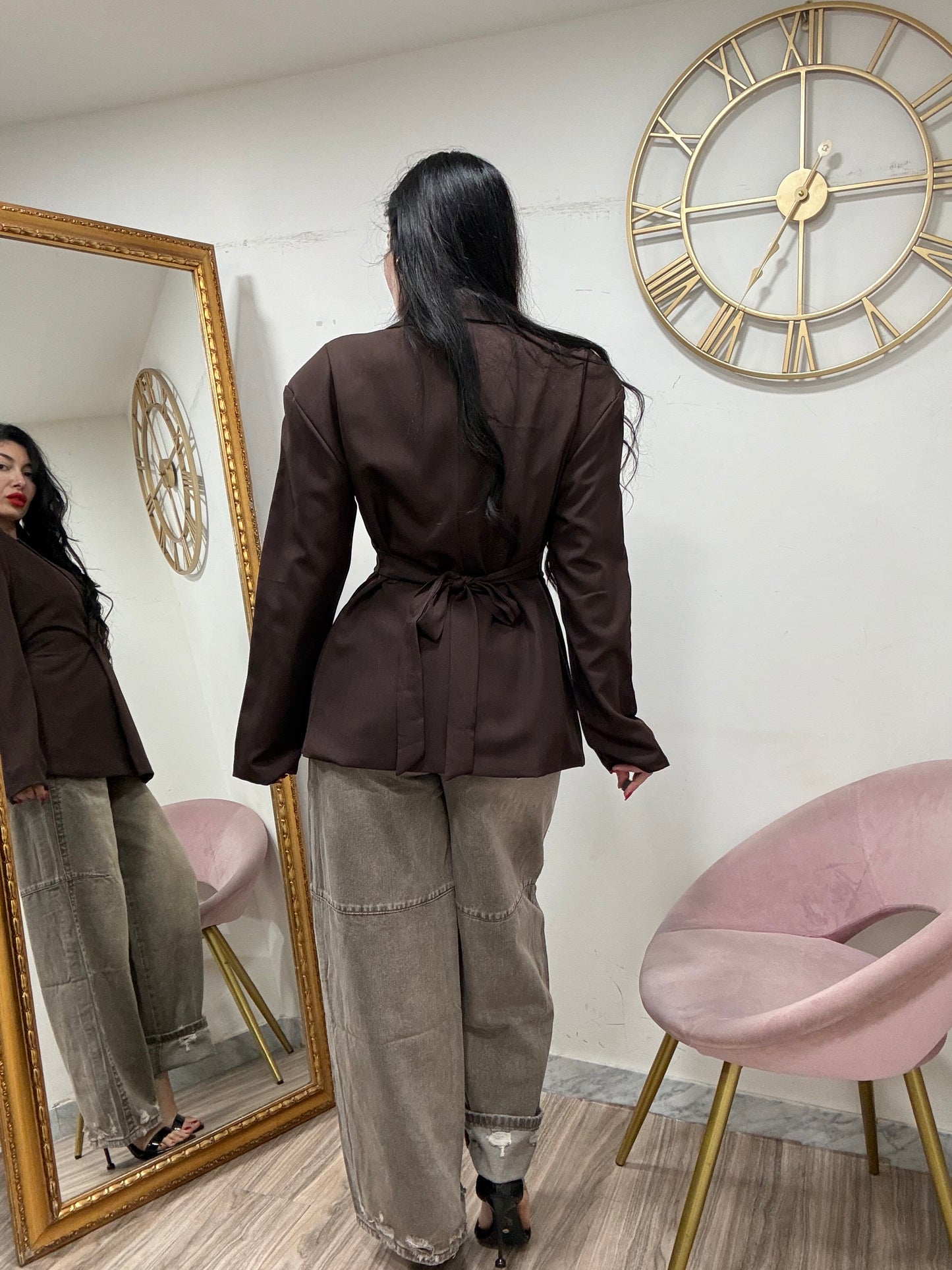 Blazer spallina doppio petto 435