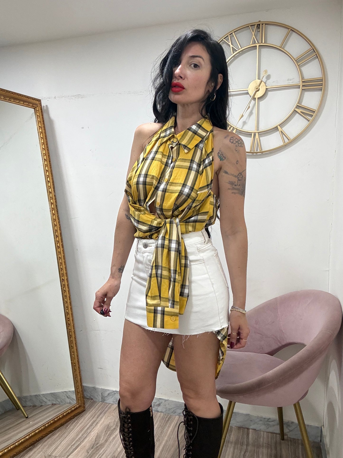 Camicia schiena scoperta 52897