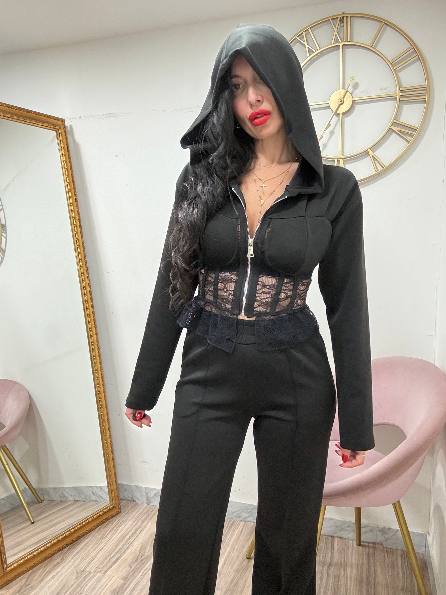 Coordinato pizzo 38329