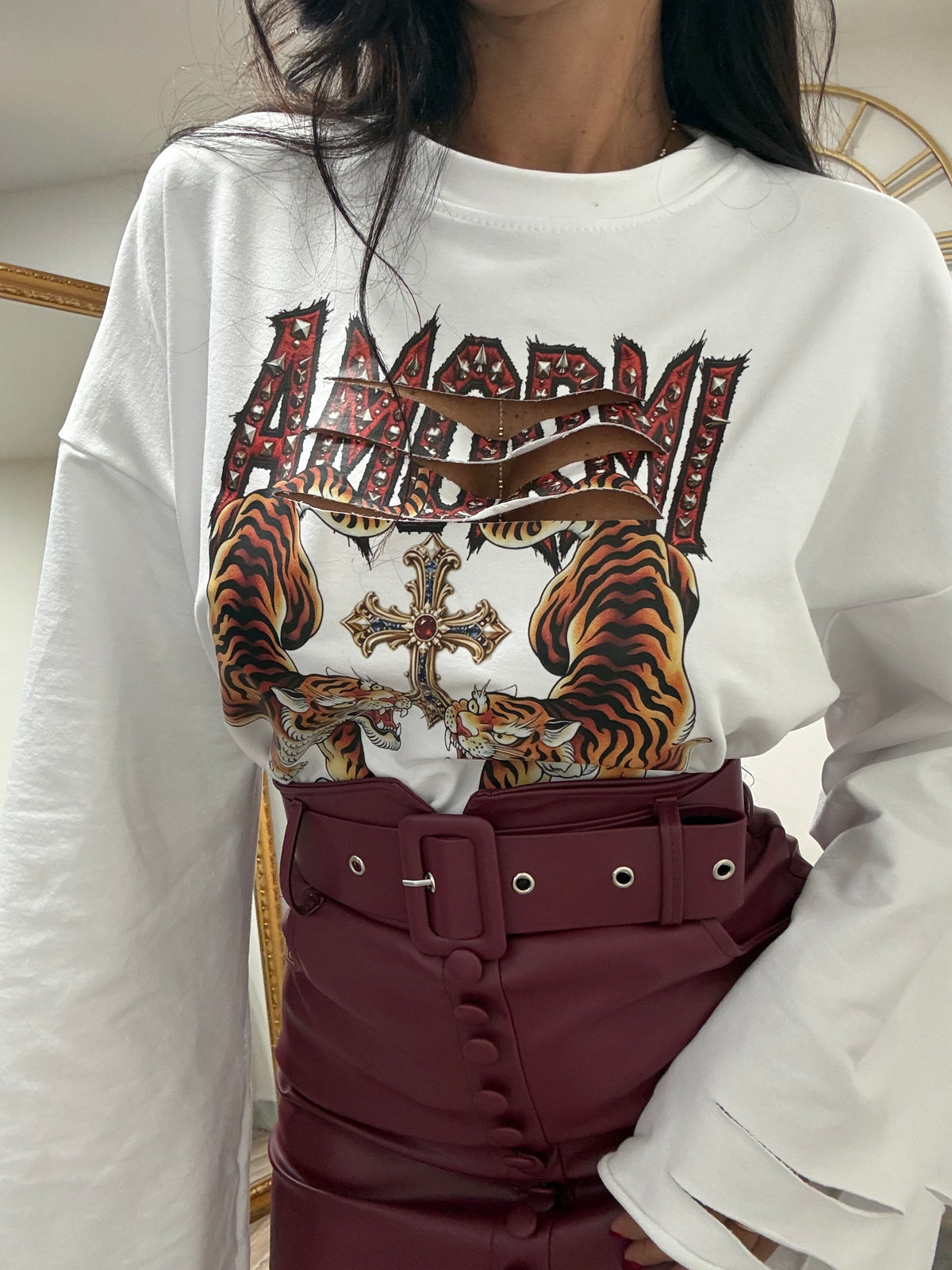 Shirt rotture Amormi 99178