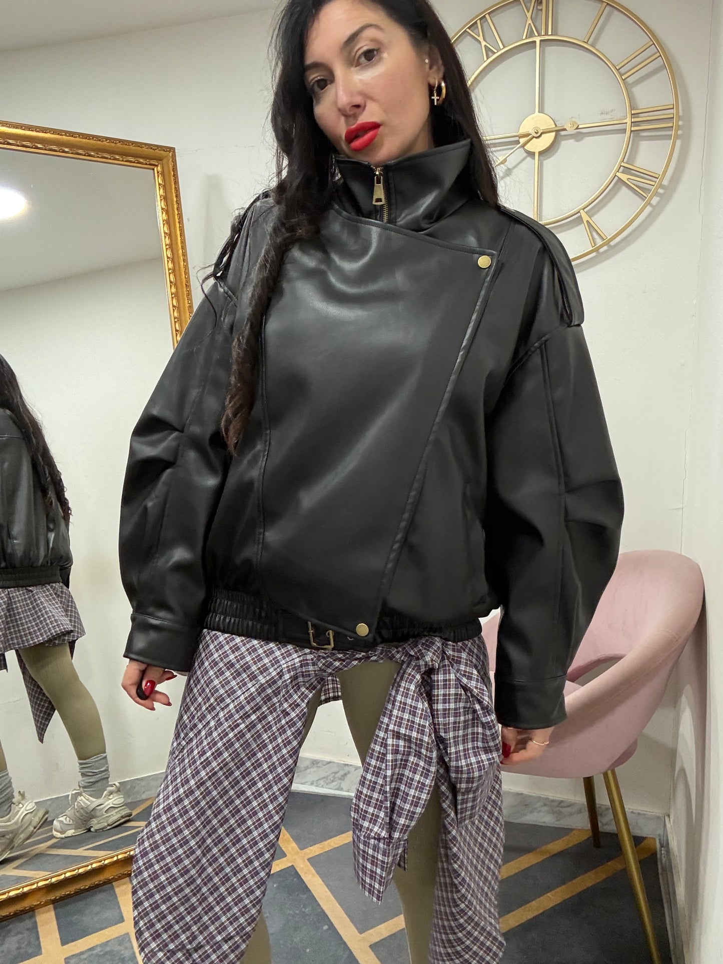 Bomber ecopelle 010