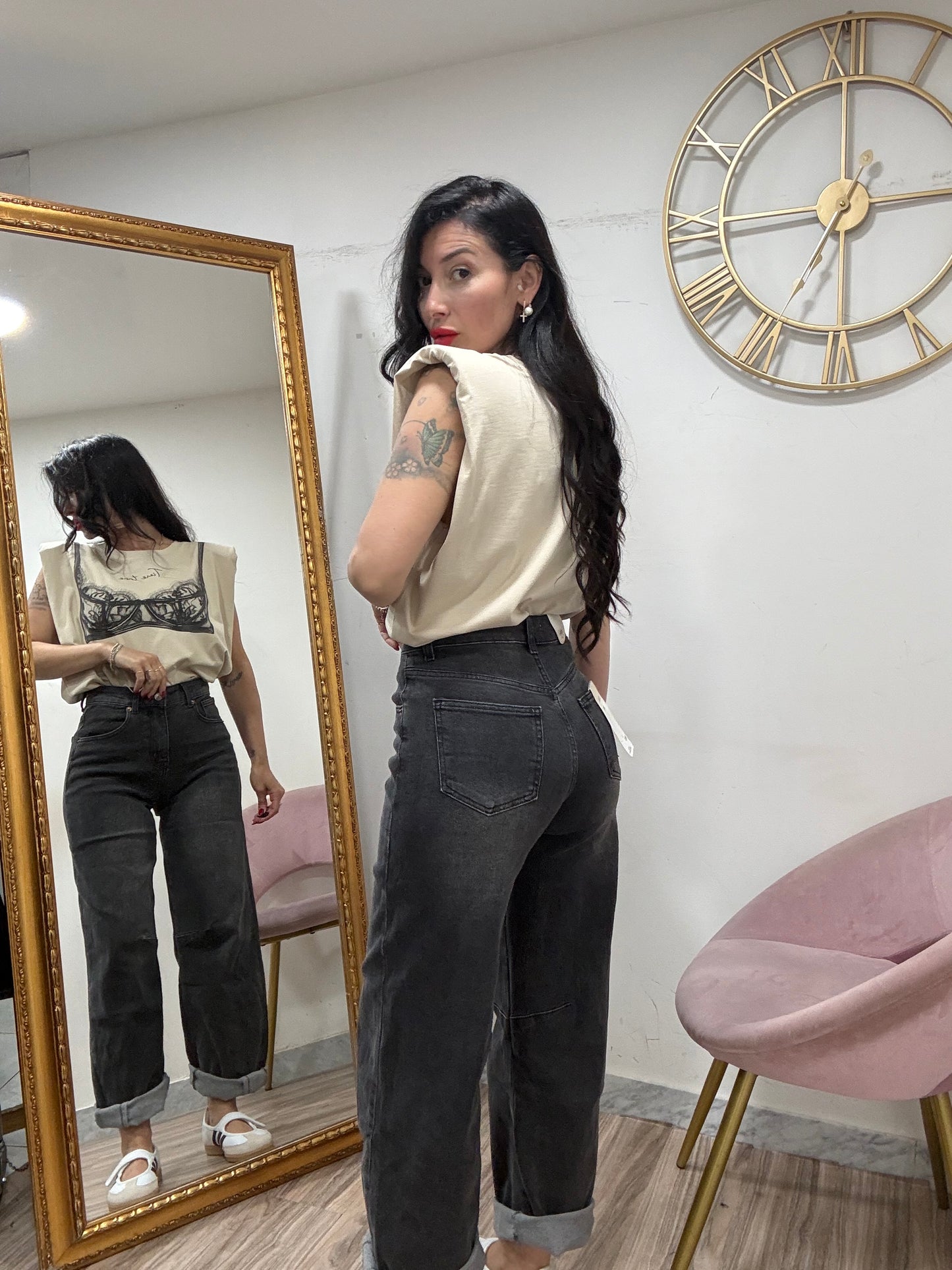 Canotta spallina reggiseno 1935