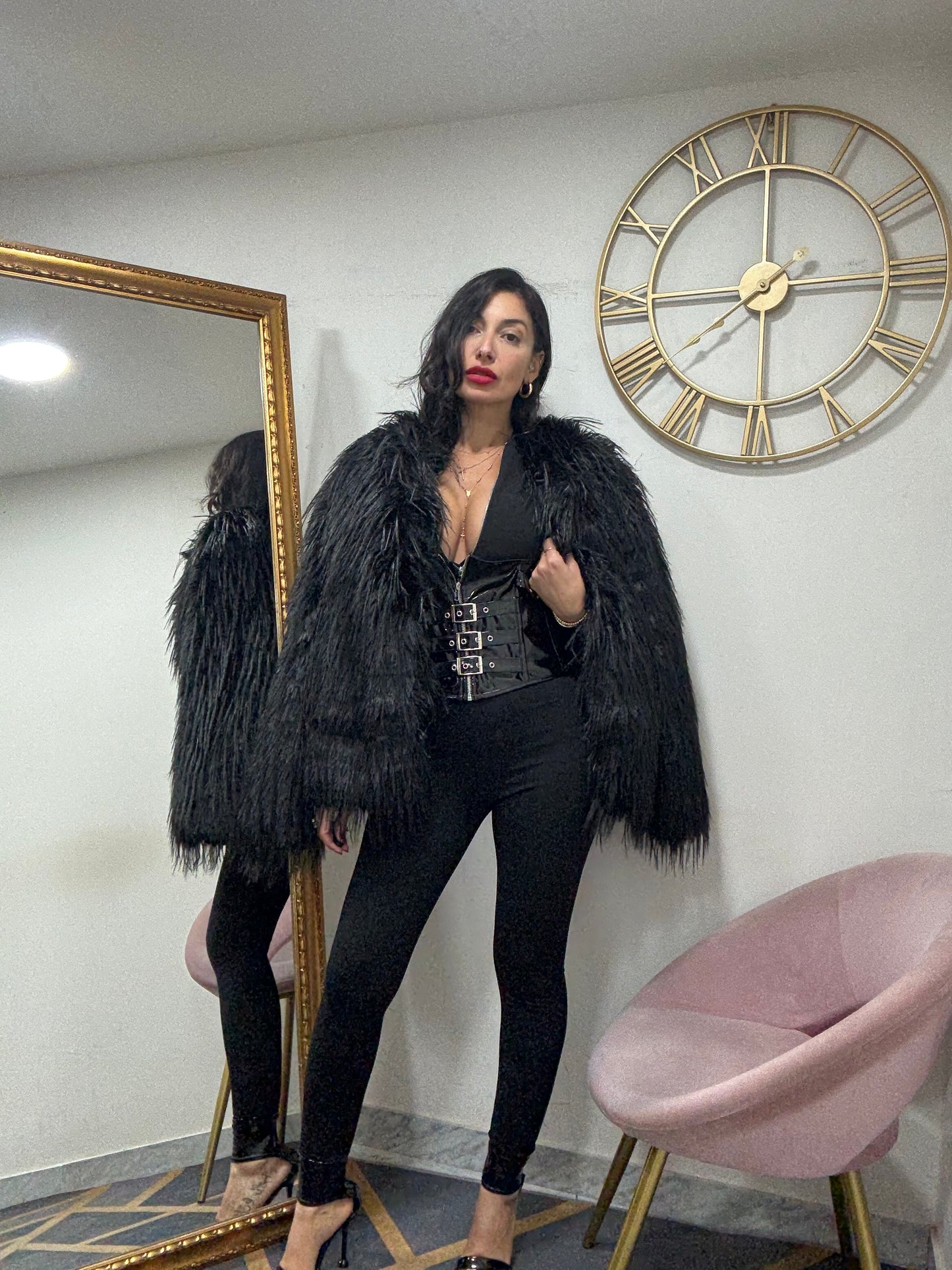 Ecofur Mongolia girocollo