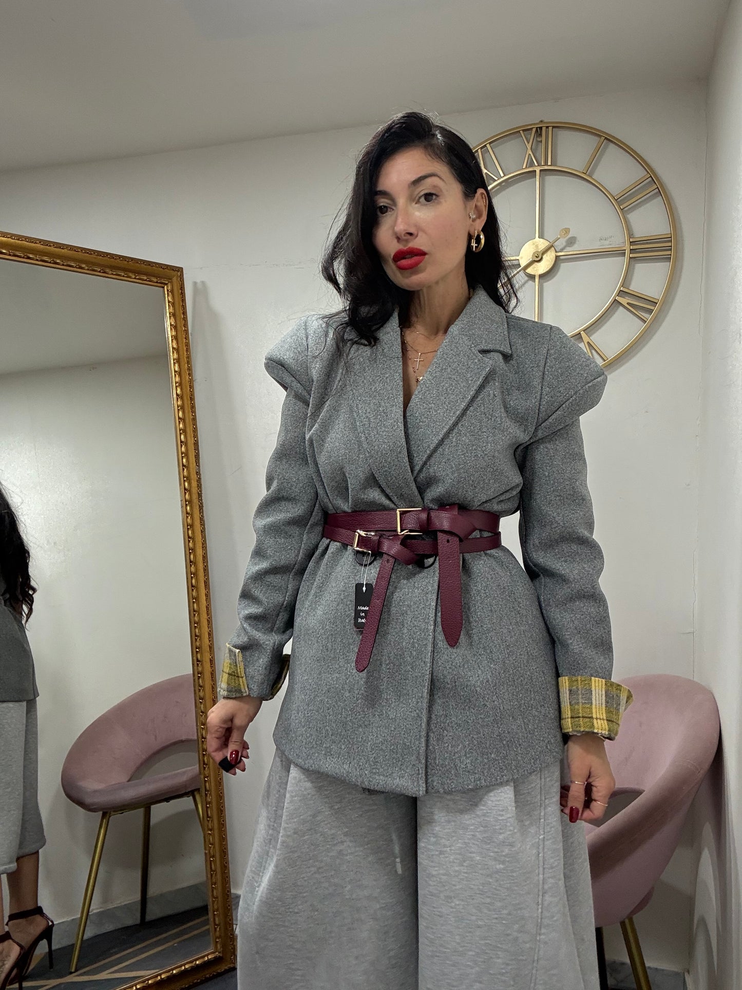 Cinta fibia quadrata grande