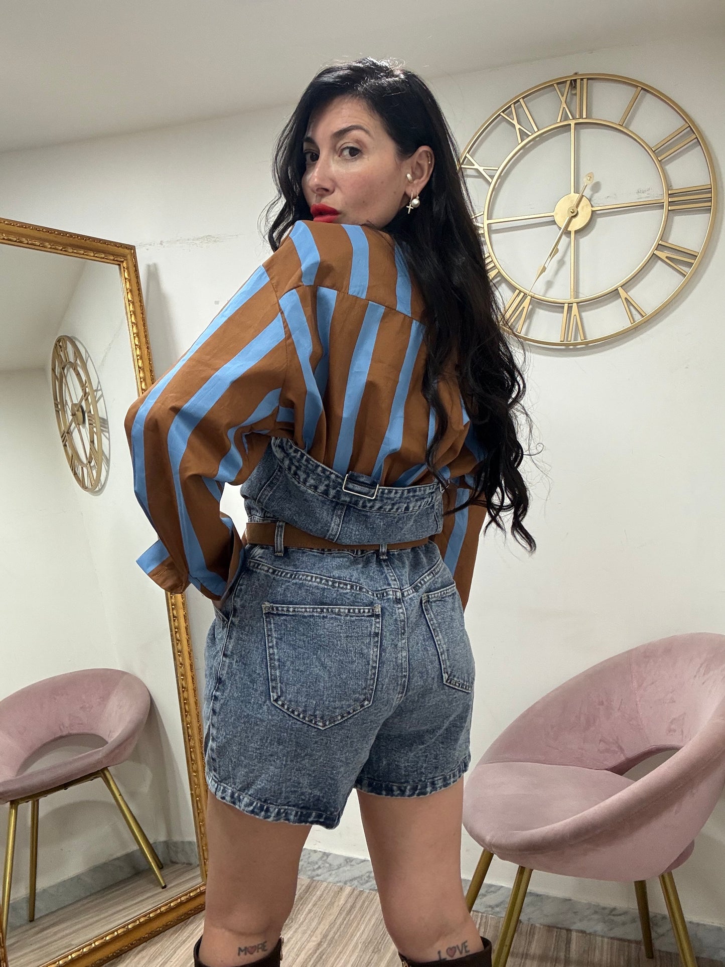 Tutina denim 10720