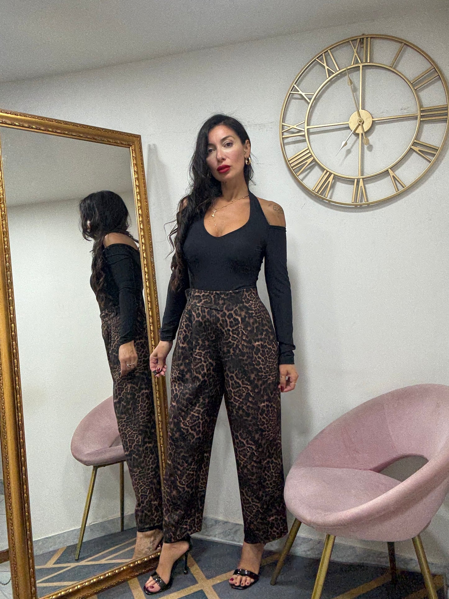 Pantalone slouchy 650