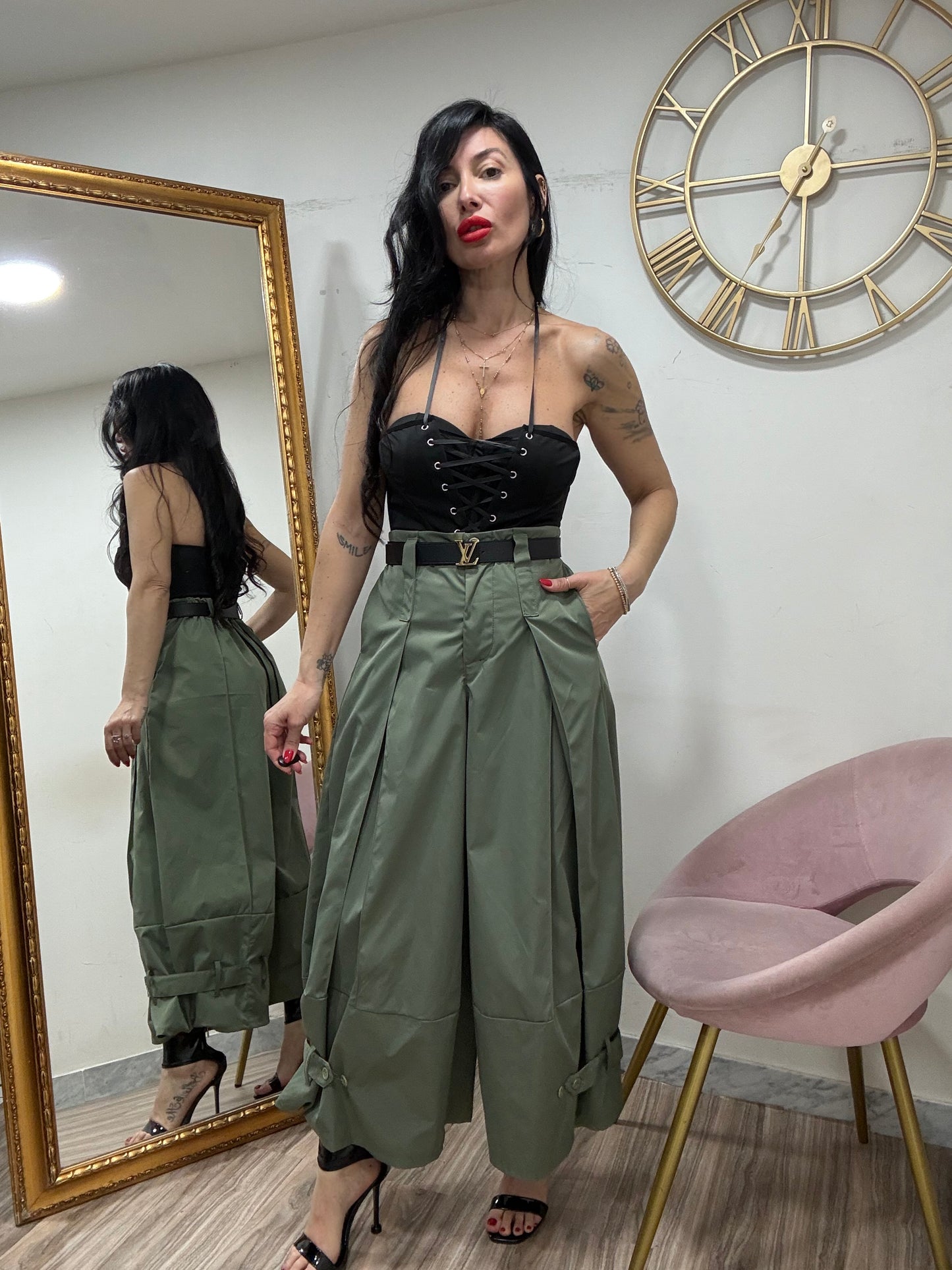 Panta capri Mood gonnellone 31077