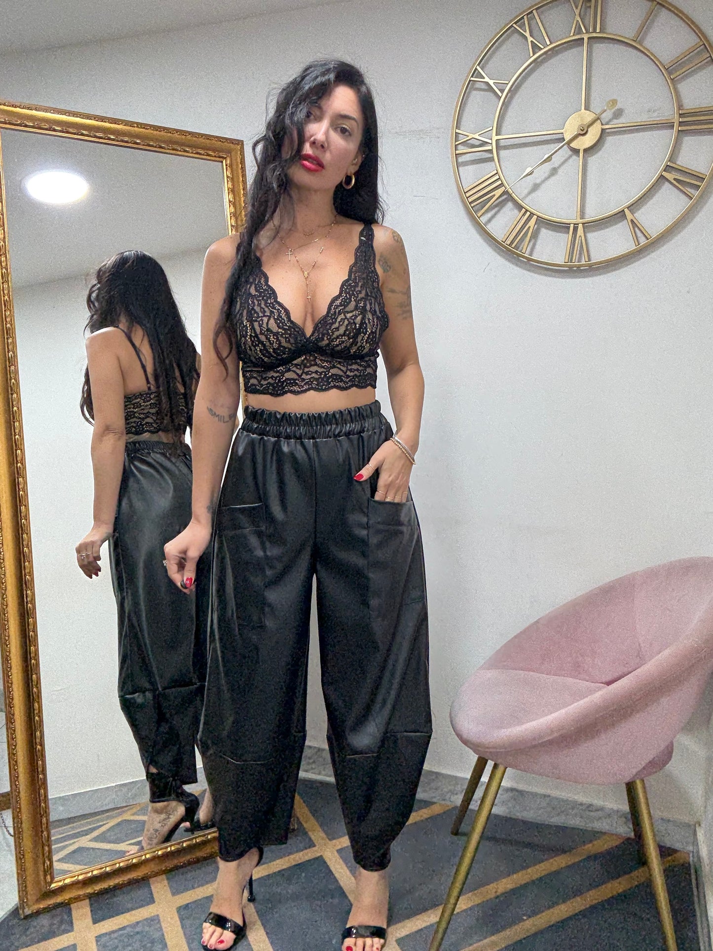 Pantalone eco ballon Capri 054