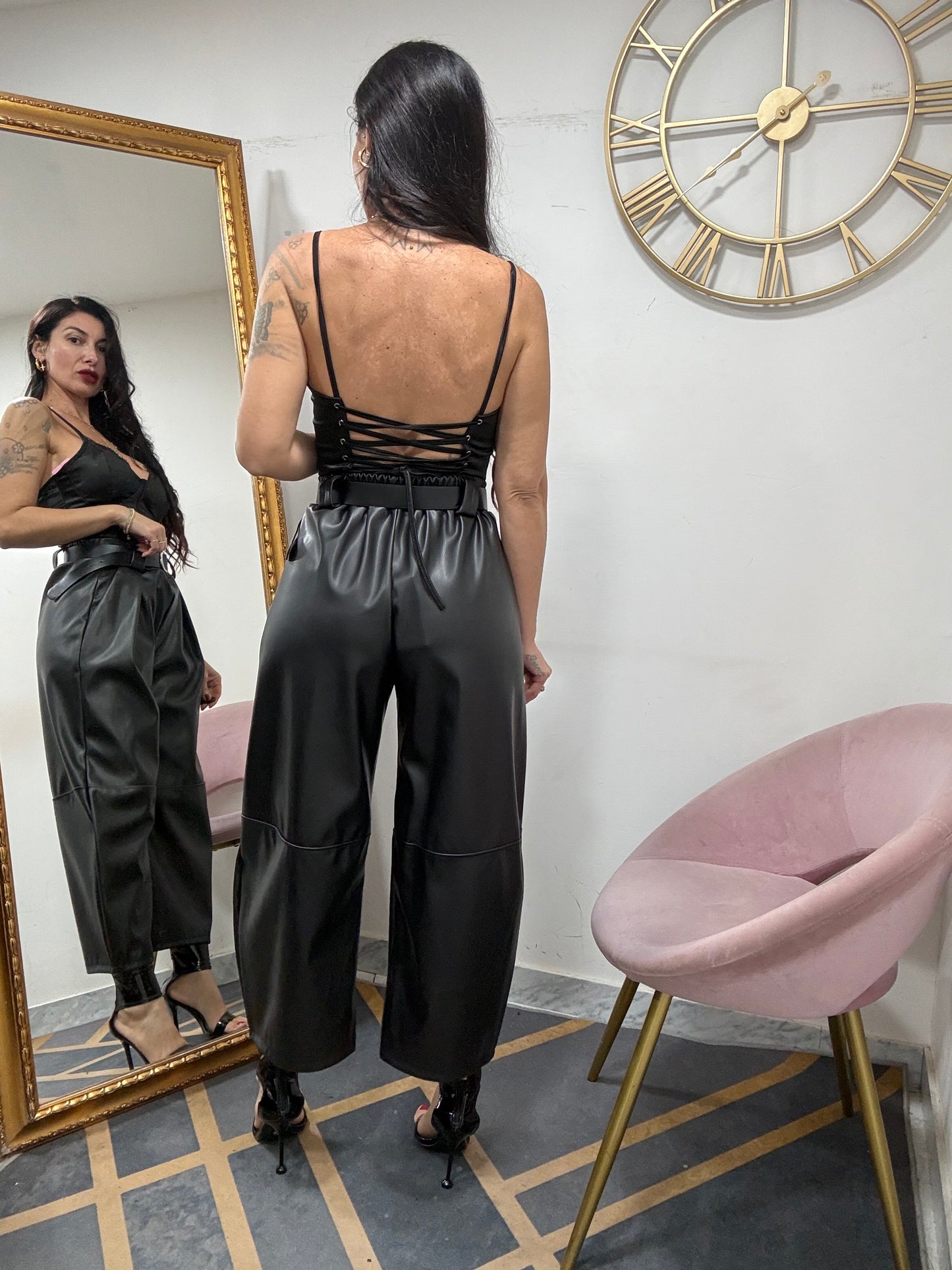 Pantalone eco ballon Capri