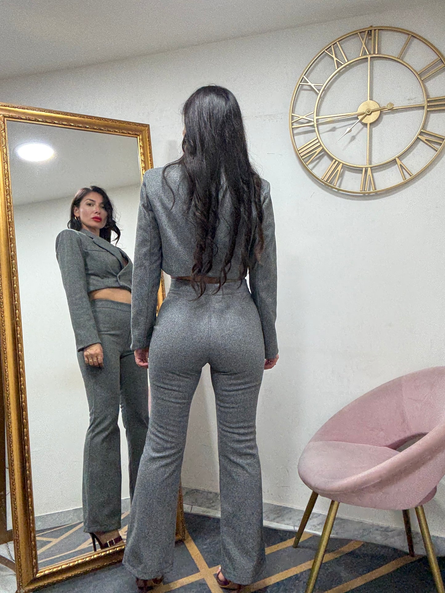 Tailleur spina di pesce panno 261