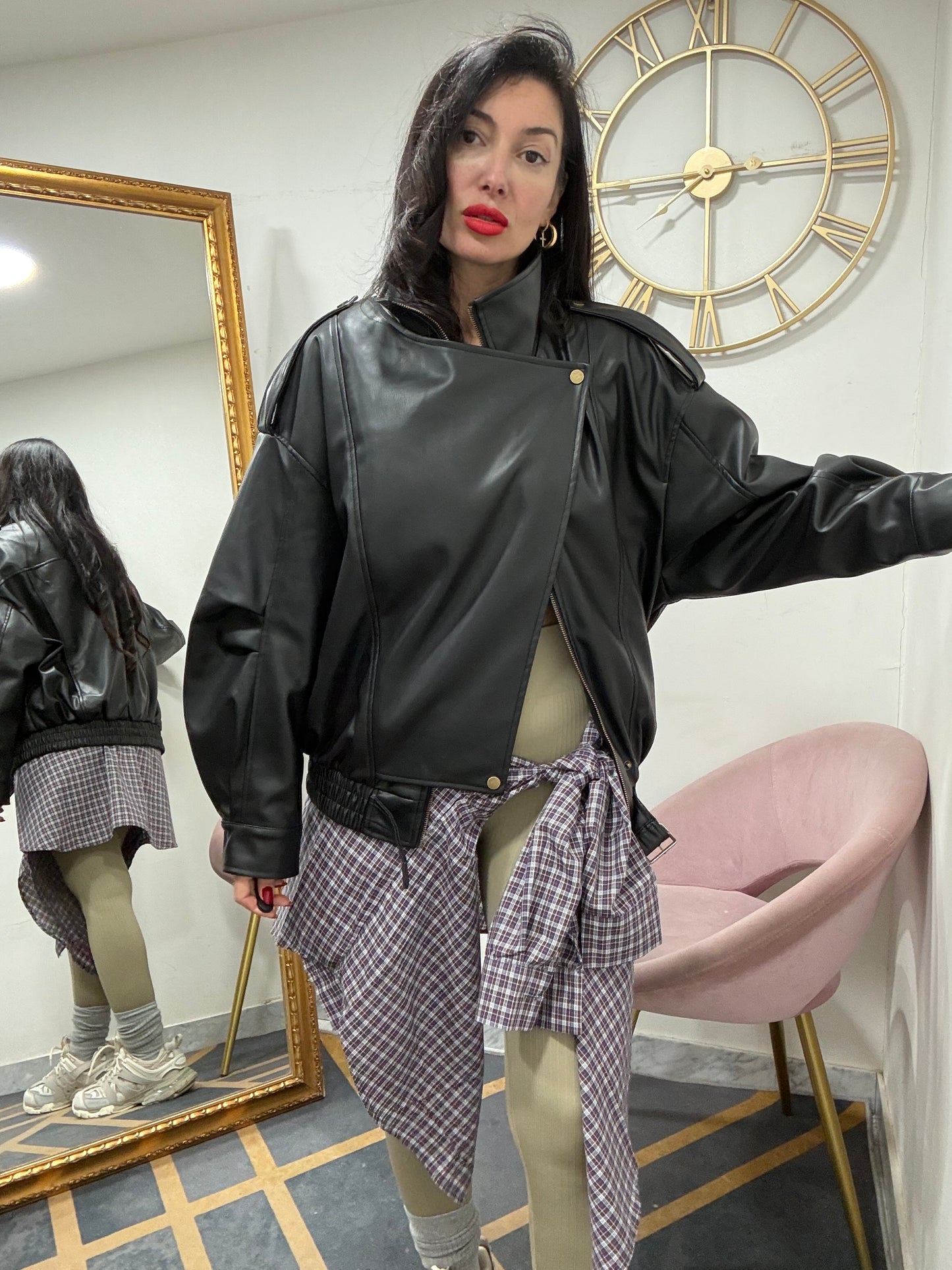 Bomber ecopelle 010