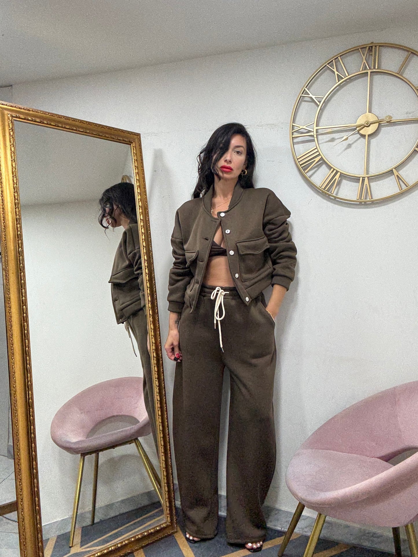 Coord felpa college tasconi 753