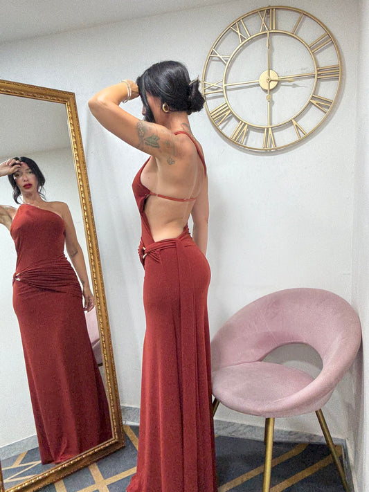 Dress sirena asimmetrico