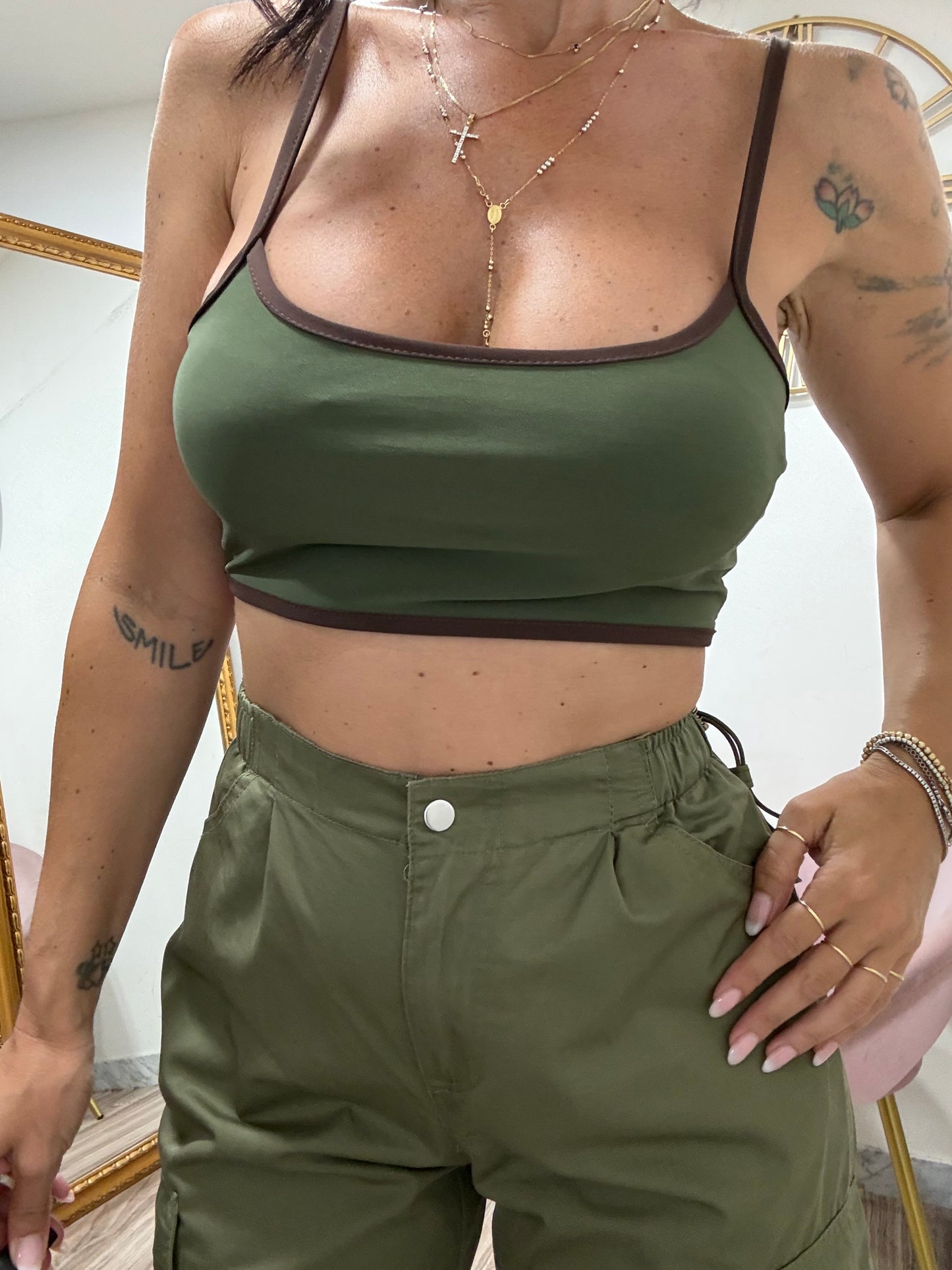 Top crop bordino 16755
