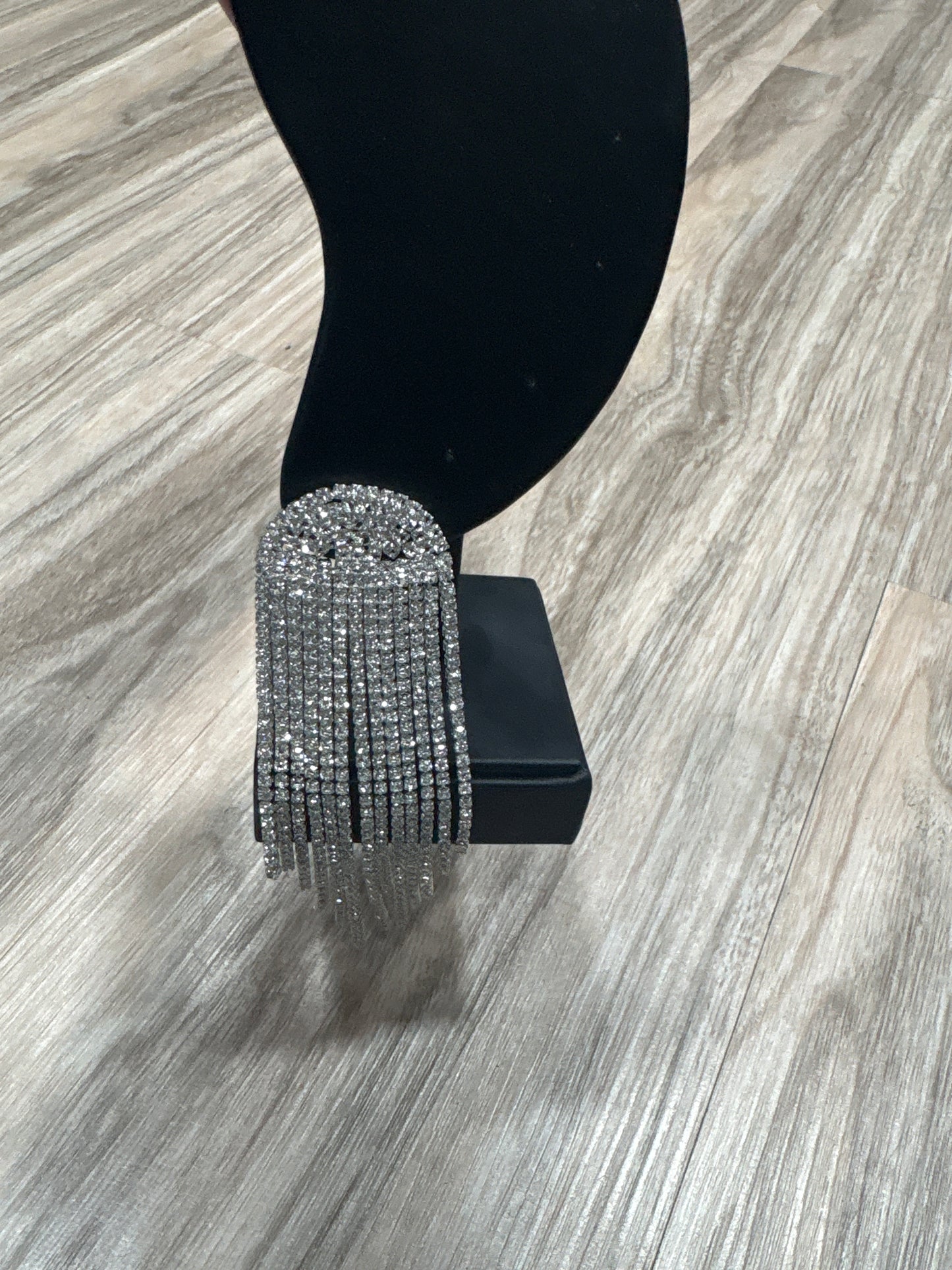 Orecchini cascata strass