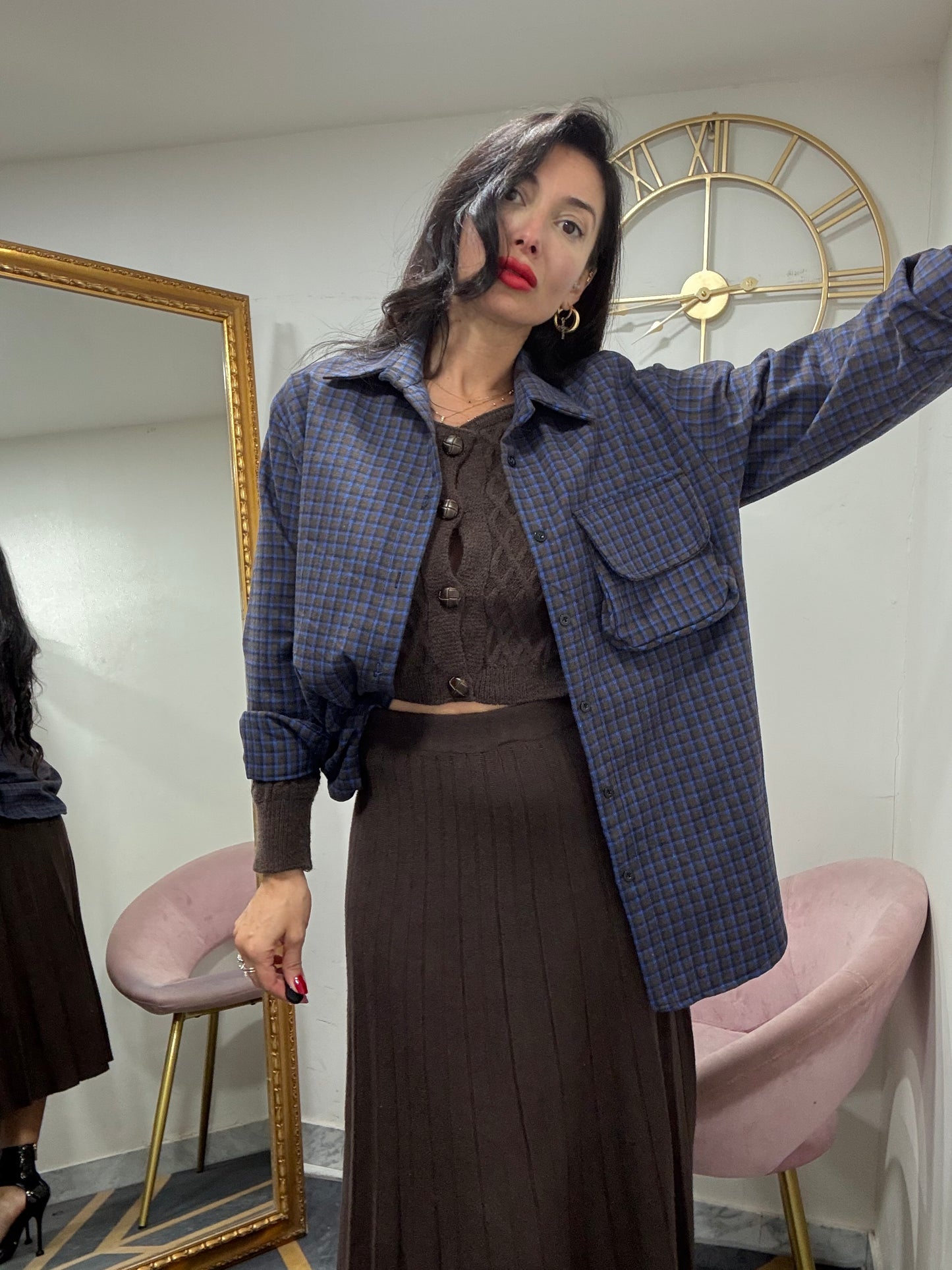 Camicia flanella tascone 793