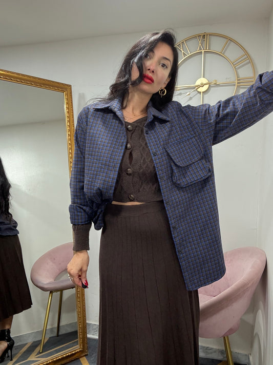 Camicia flanella tascone 793