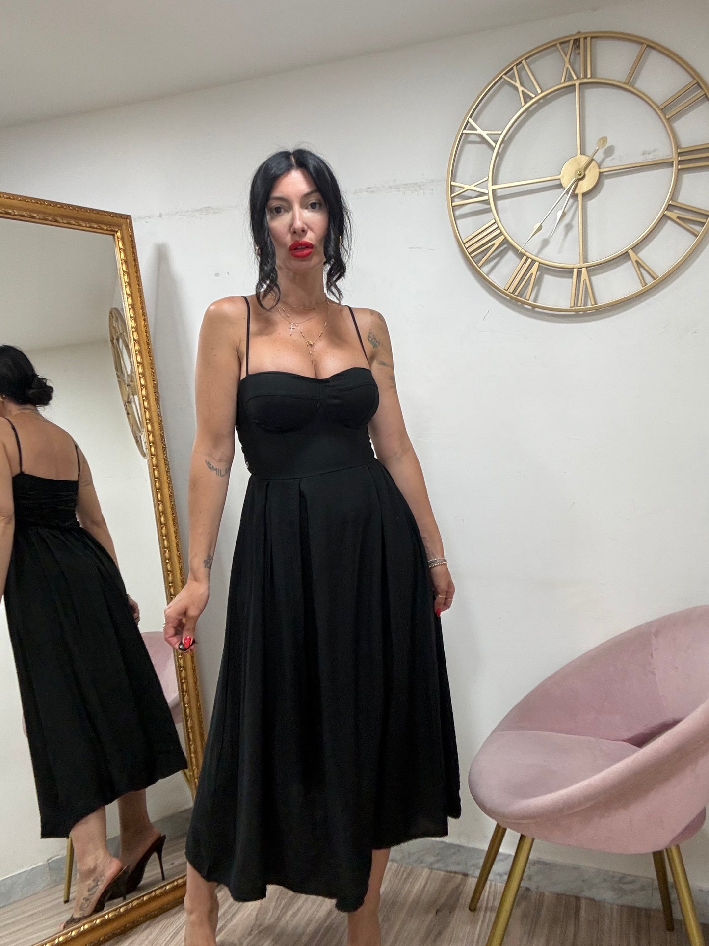Dress intreccio retro 7011
