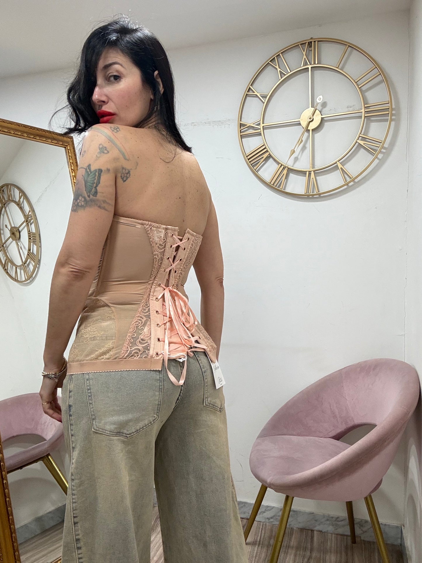Corpetto burlesque 50041