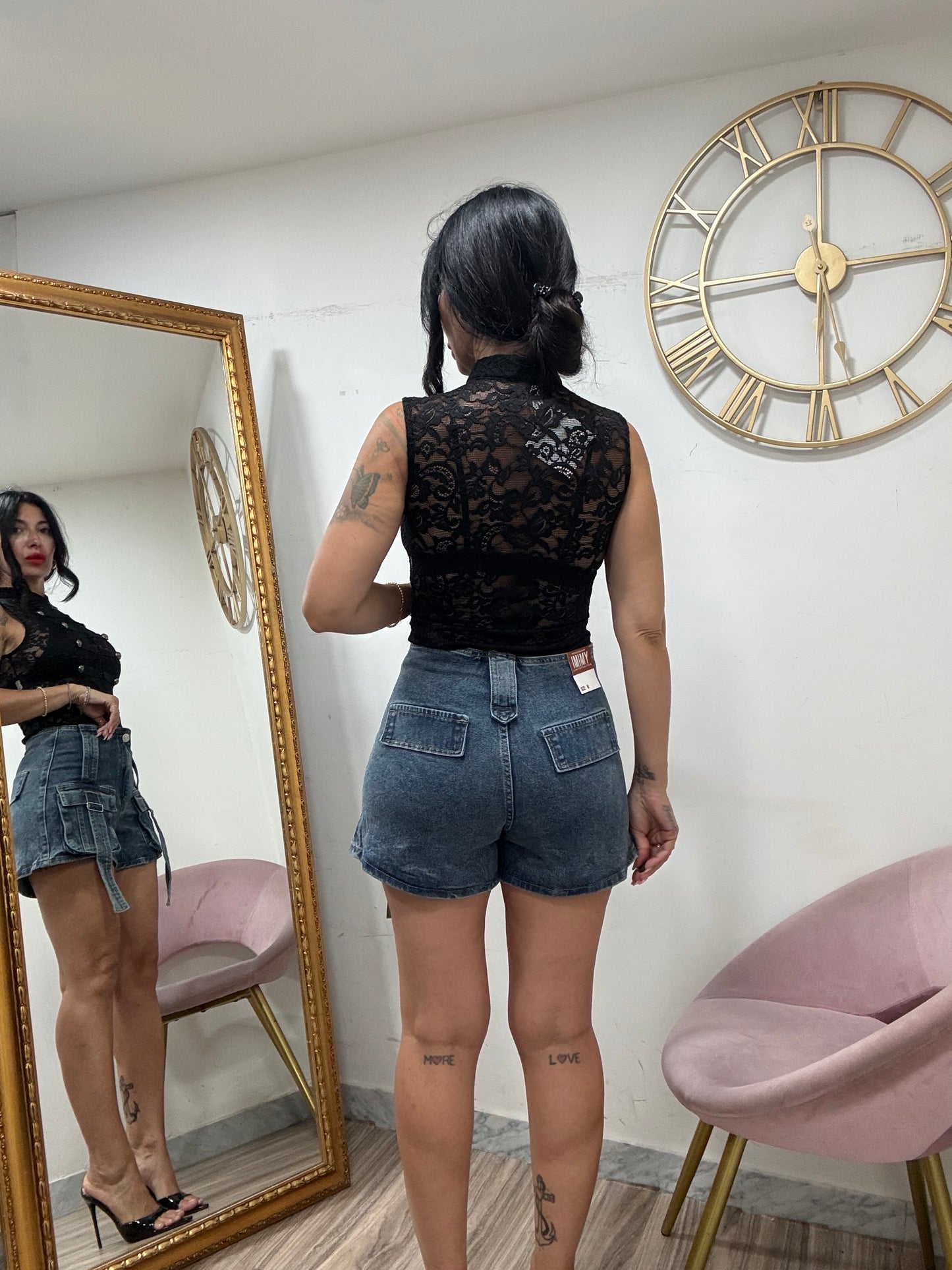 Short denim tasconi 401