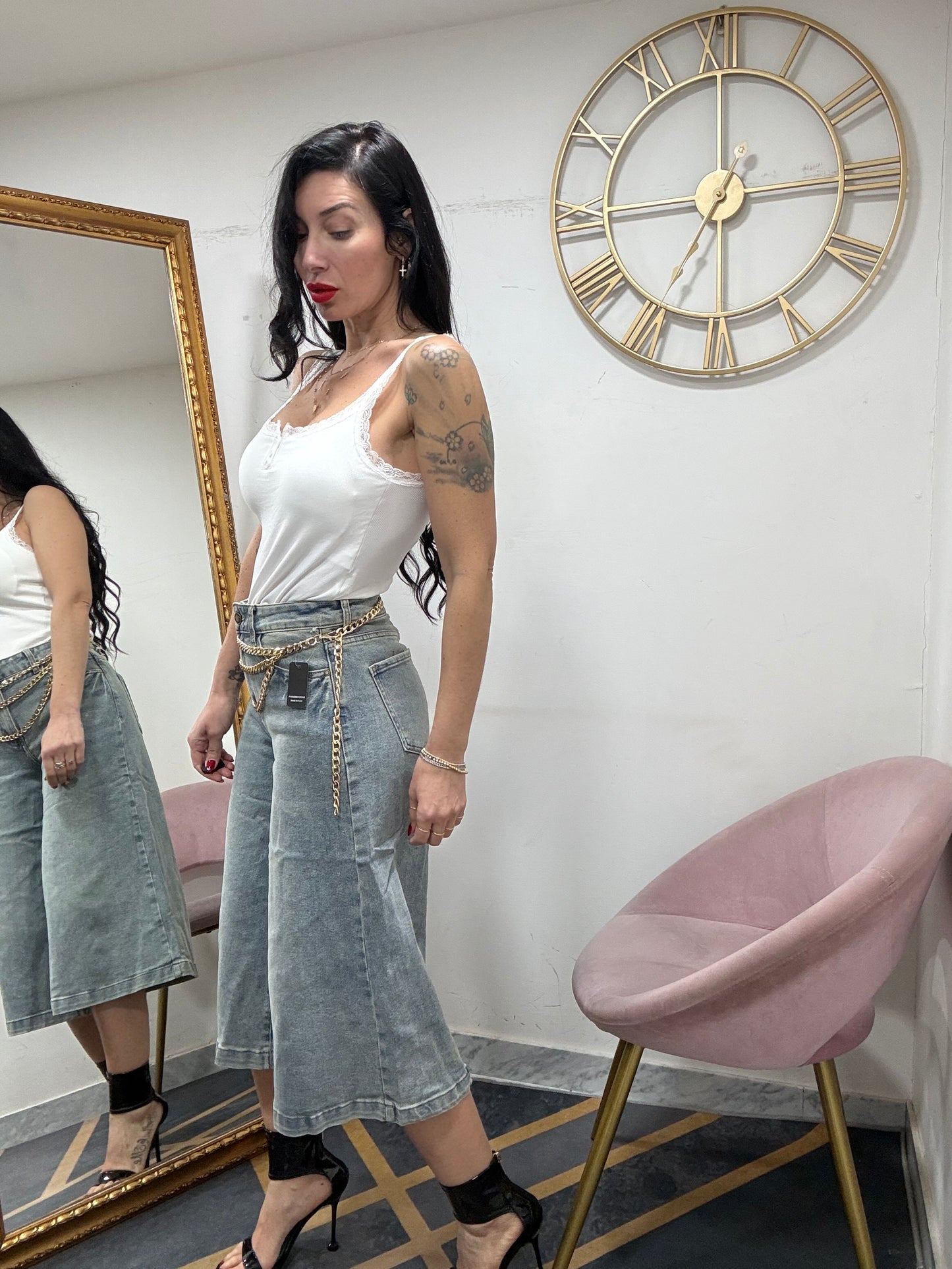 Bermuda denim over 8368