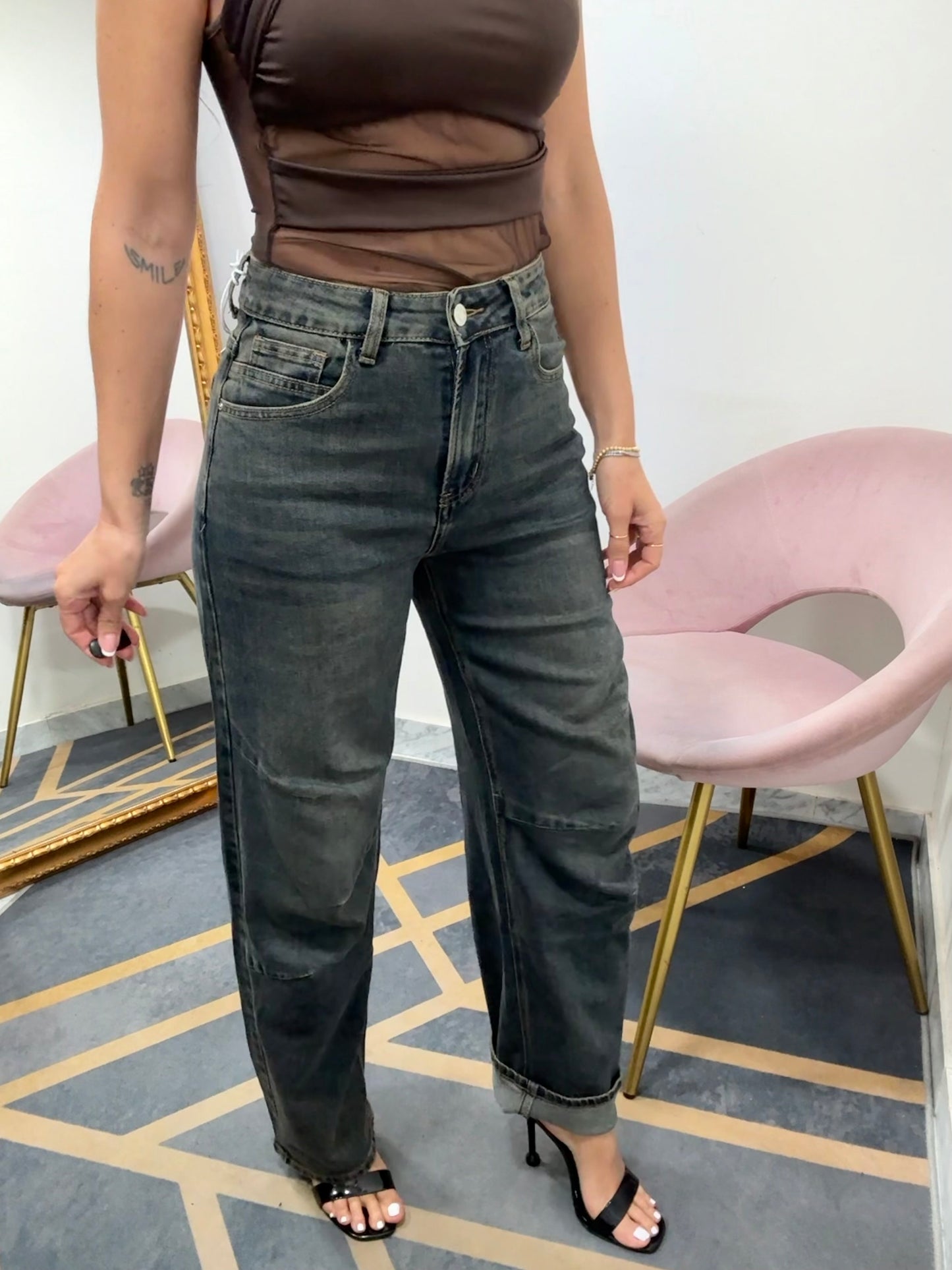 Jeans ballon slim 012