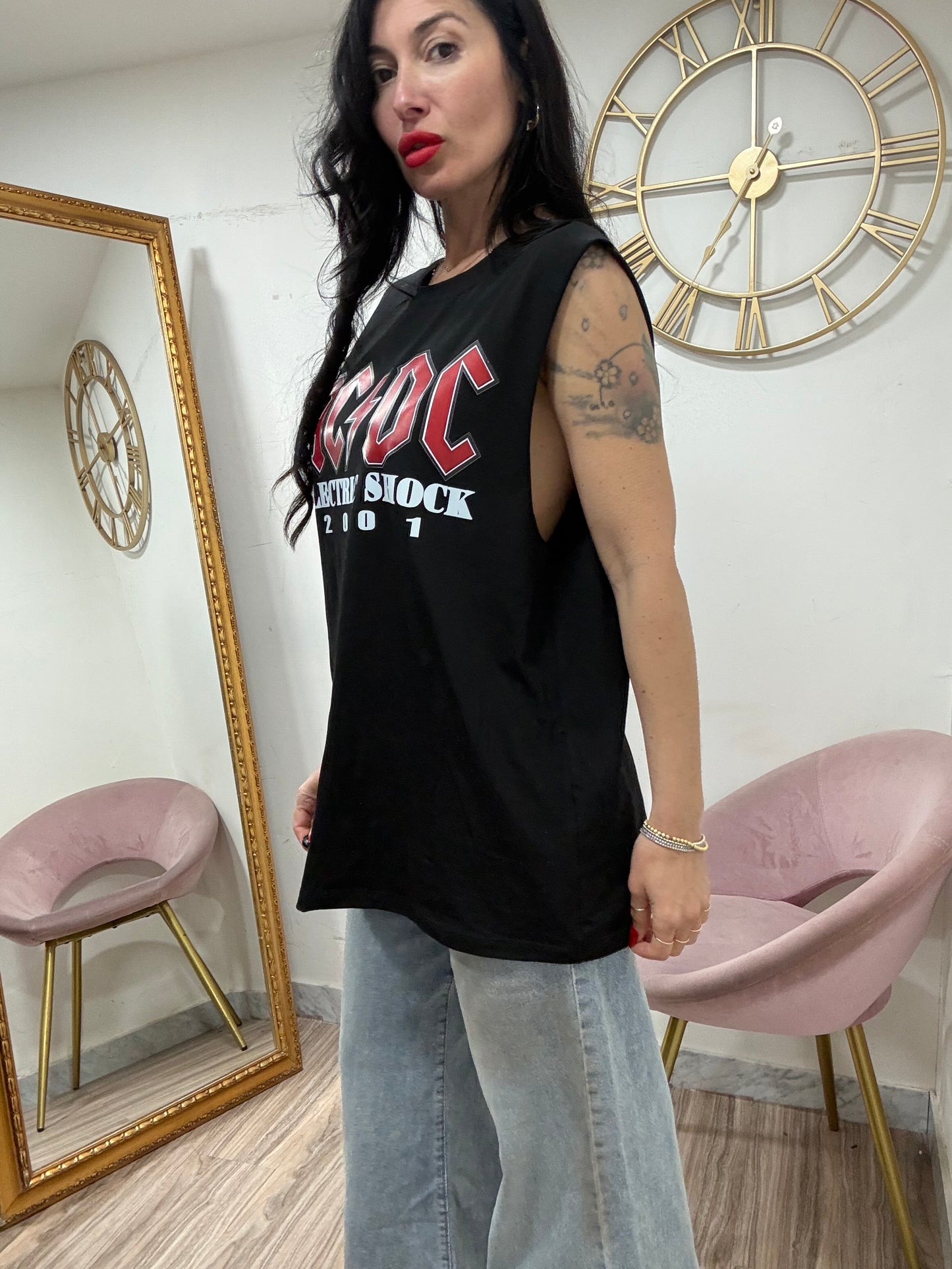 Canotta giro largo acdc 30525