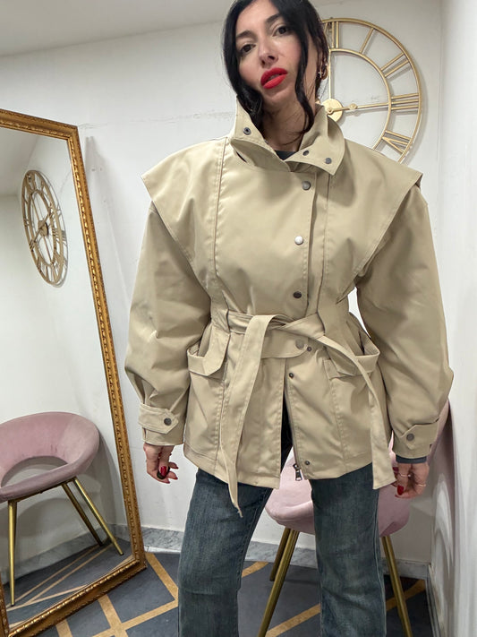 Trench collo alto 6689