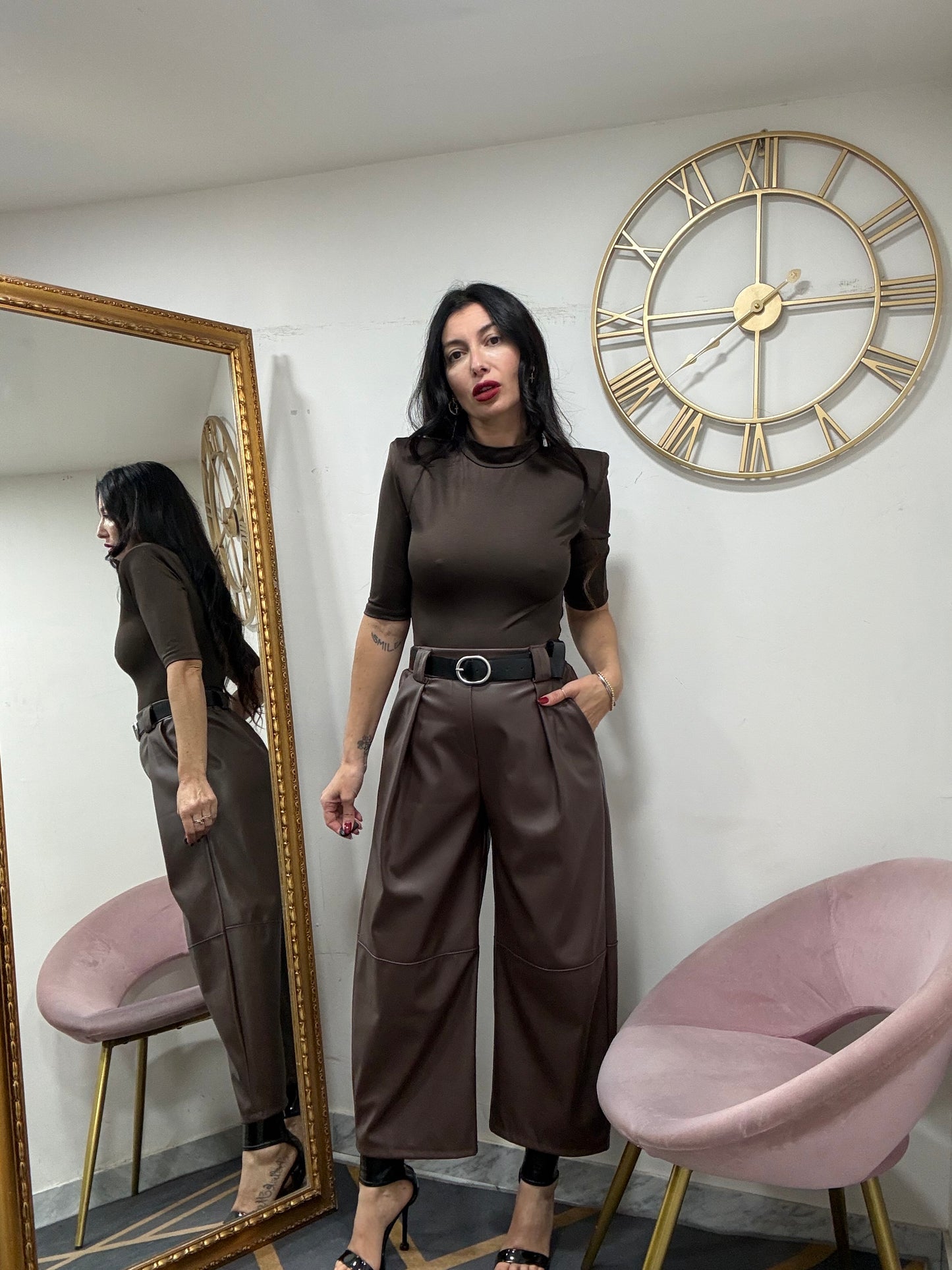 Pantalone eco ballon Capri