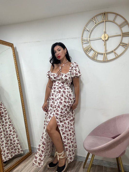 Long Dress conchiglia 1/2 manica 42778