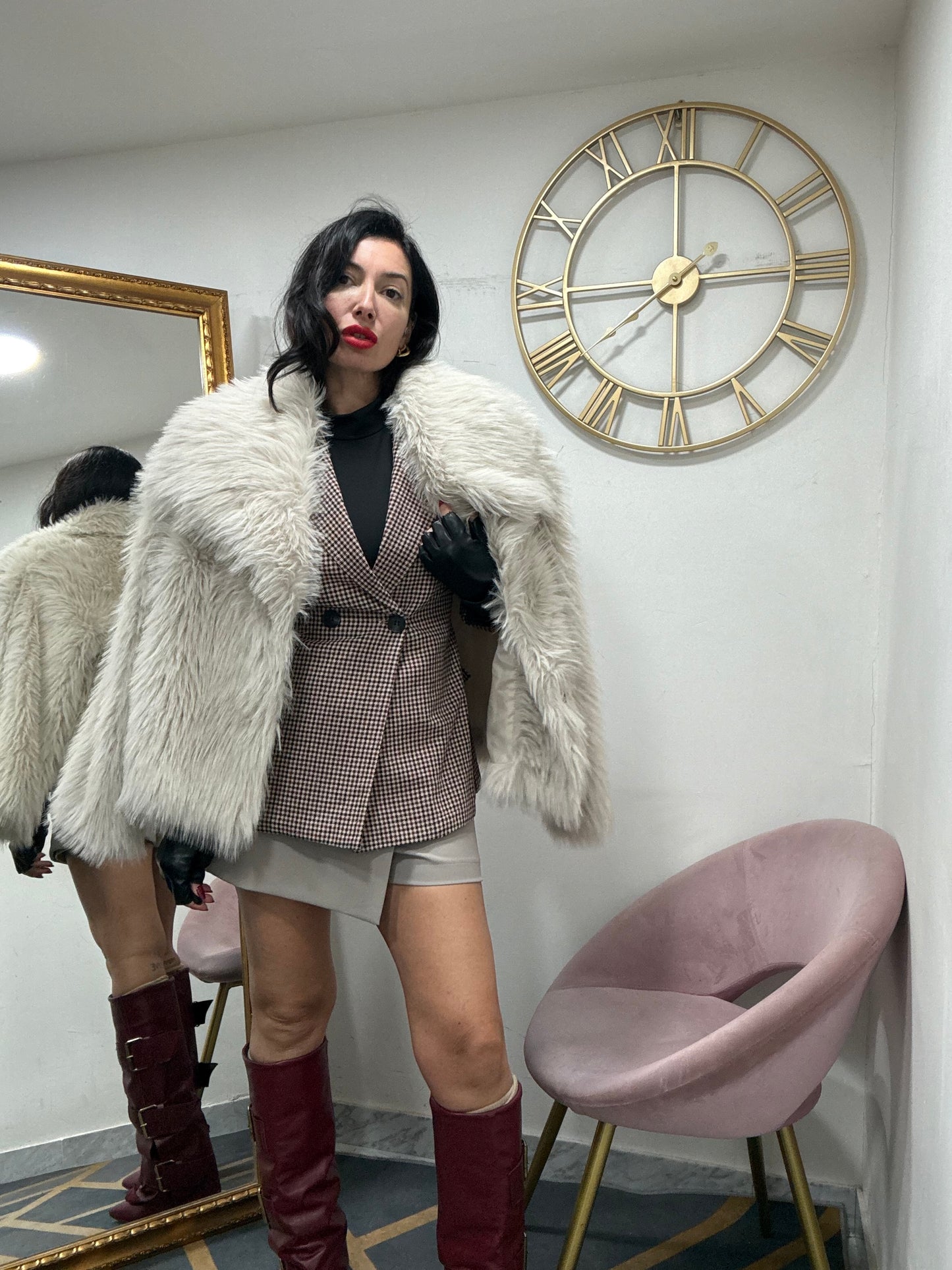 Ecofur collo scialle128