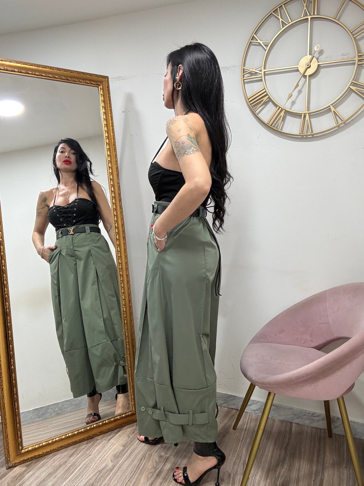 Panta capri Mood gonnellone 31077