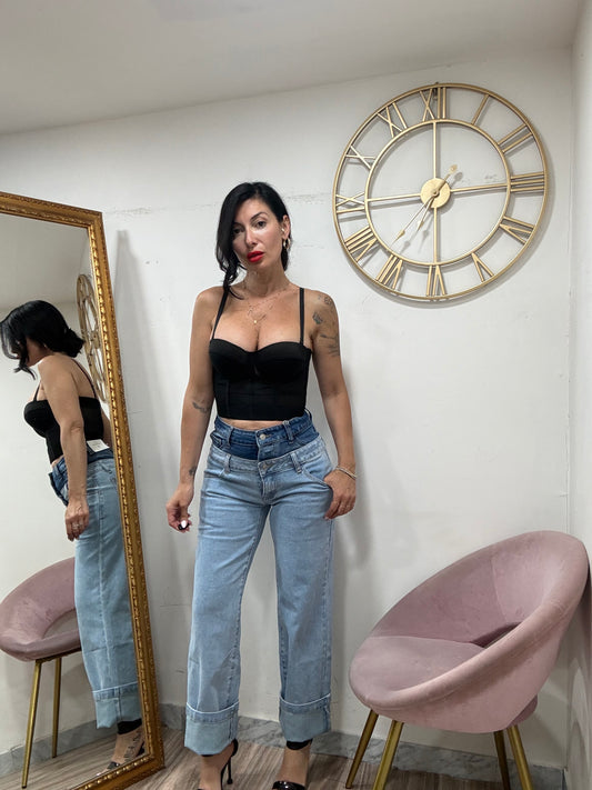 Jeans doppio bustino 403