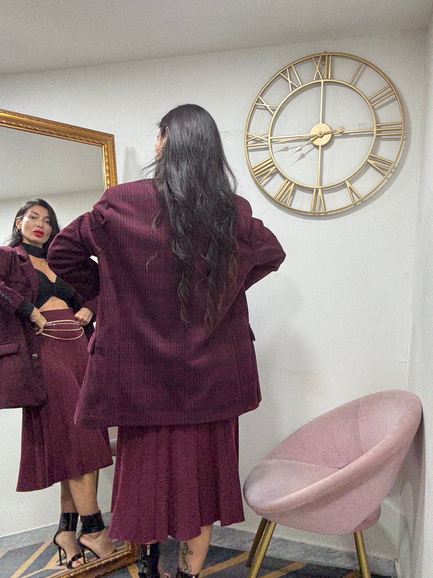 Giacca quadri 2 bottoni 118