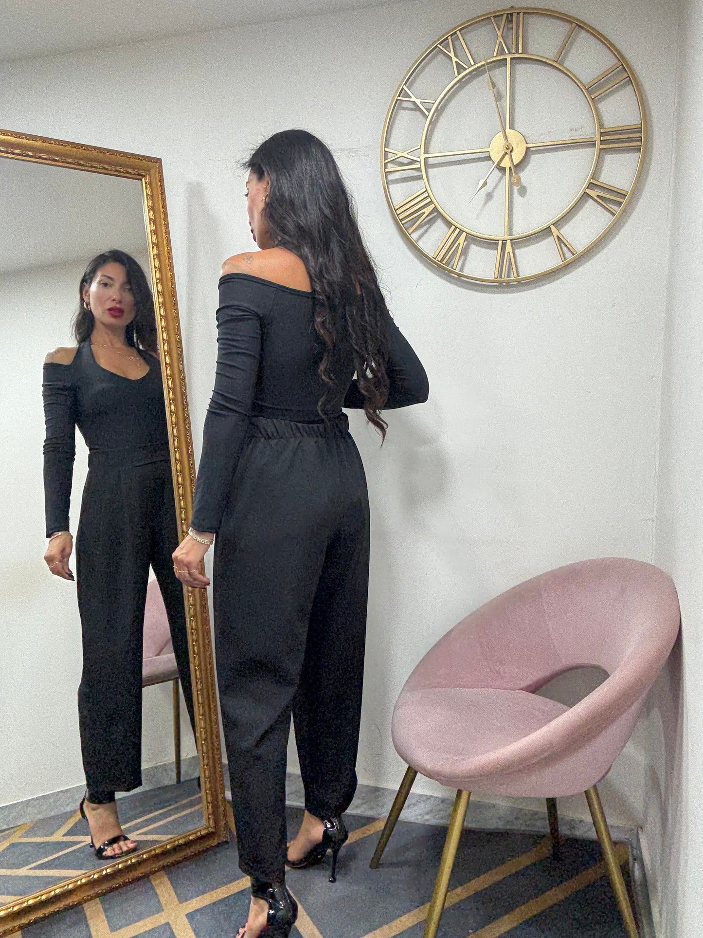 Pantalone slouchy 650